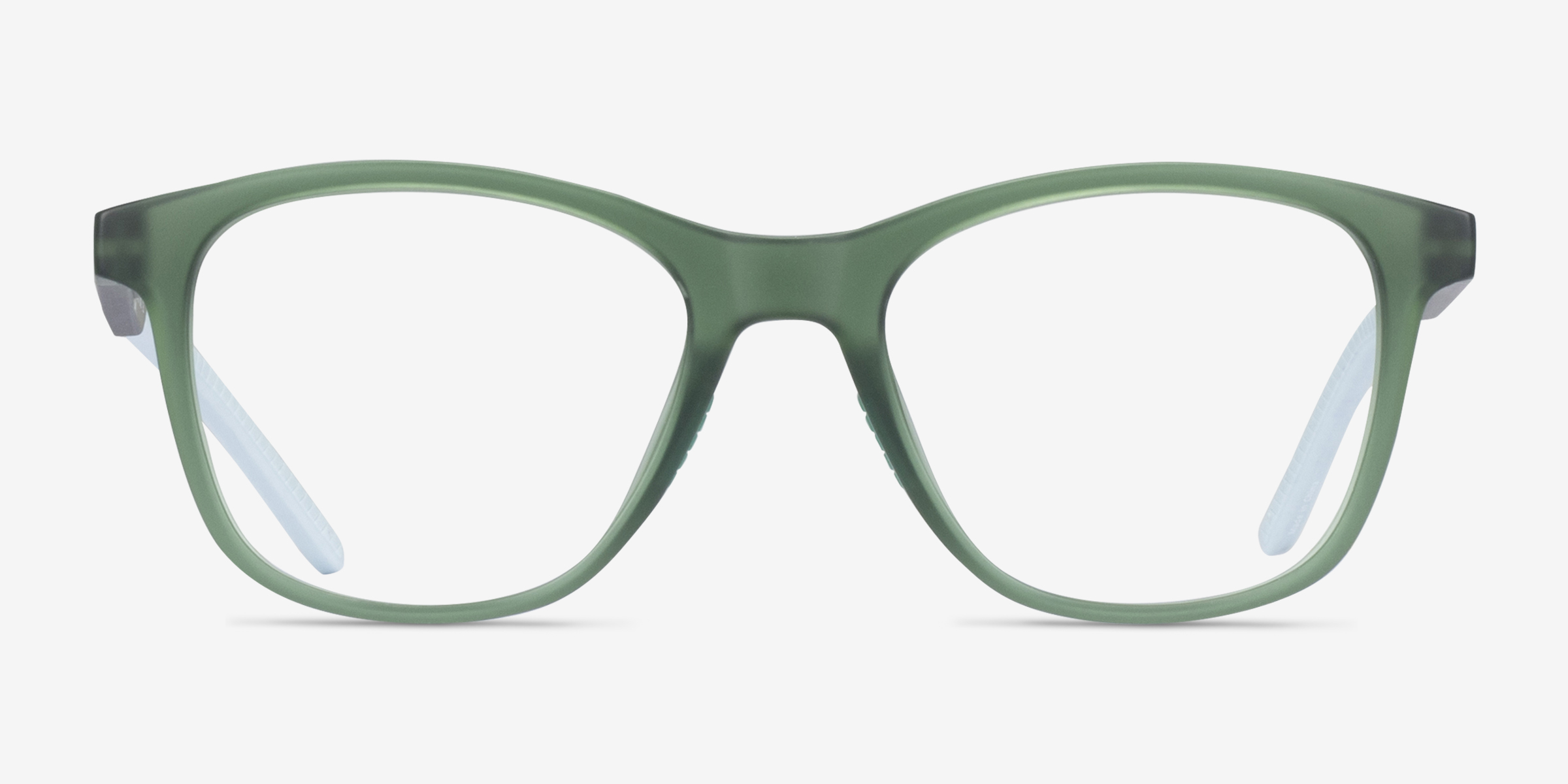 Vonn Vert PlastiqueMontures de lunettes de vue d'EyeBuyDirect, Vue de Face