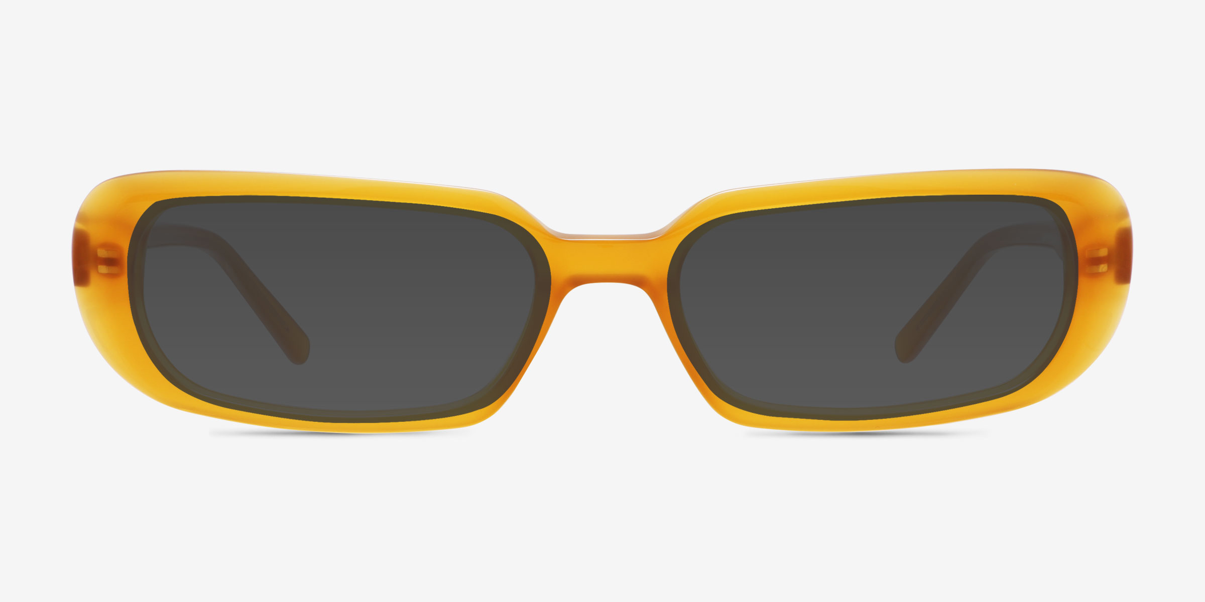 Freeman Orange AcétateSoleil de Lunette de vue d'EyeBuyDirect, Vue de Face