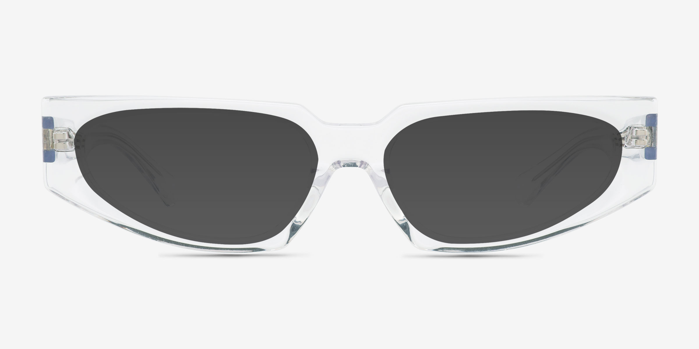 Cooke Transparent AcétateSoleil de Lunette de vue d'EyeBuyDirect, Vue de Face