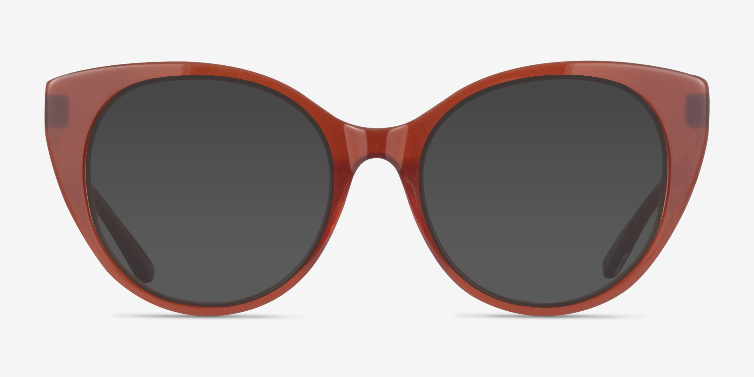 Anchor Orange AcétateSoleil de Lunette de vue d'EyeBuyDirect, Vue de Face