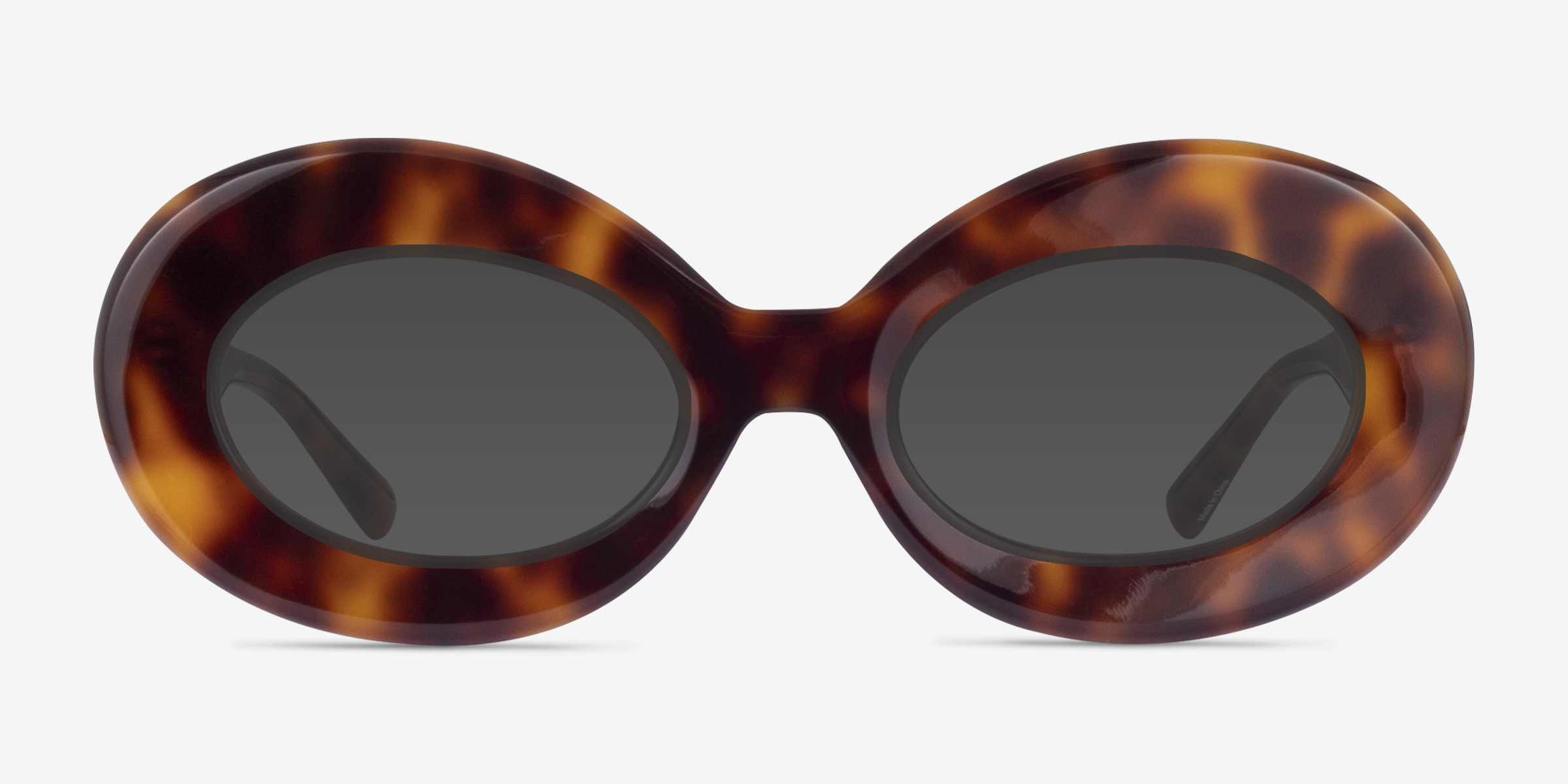 Futurnova Écailles AcétateSoleil de Lunette de vue d'EyeBuyDirect, Vue de Face