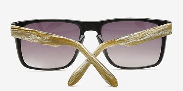 Black Sergi -  Acetate Sunglasses