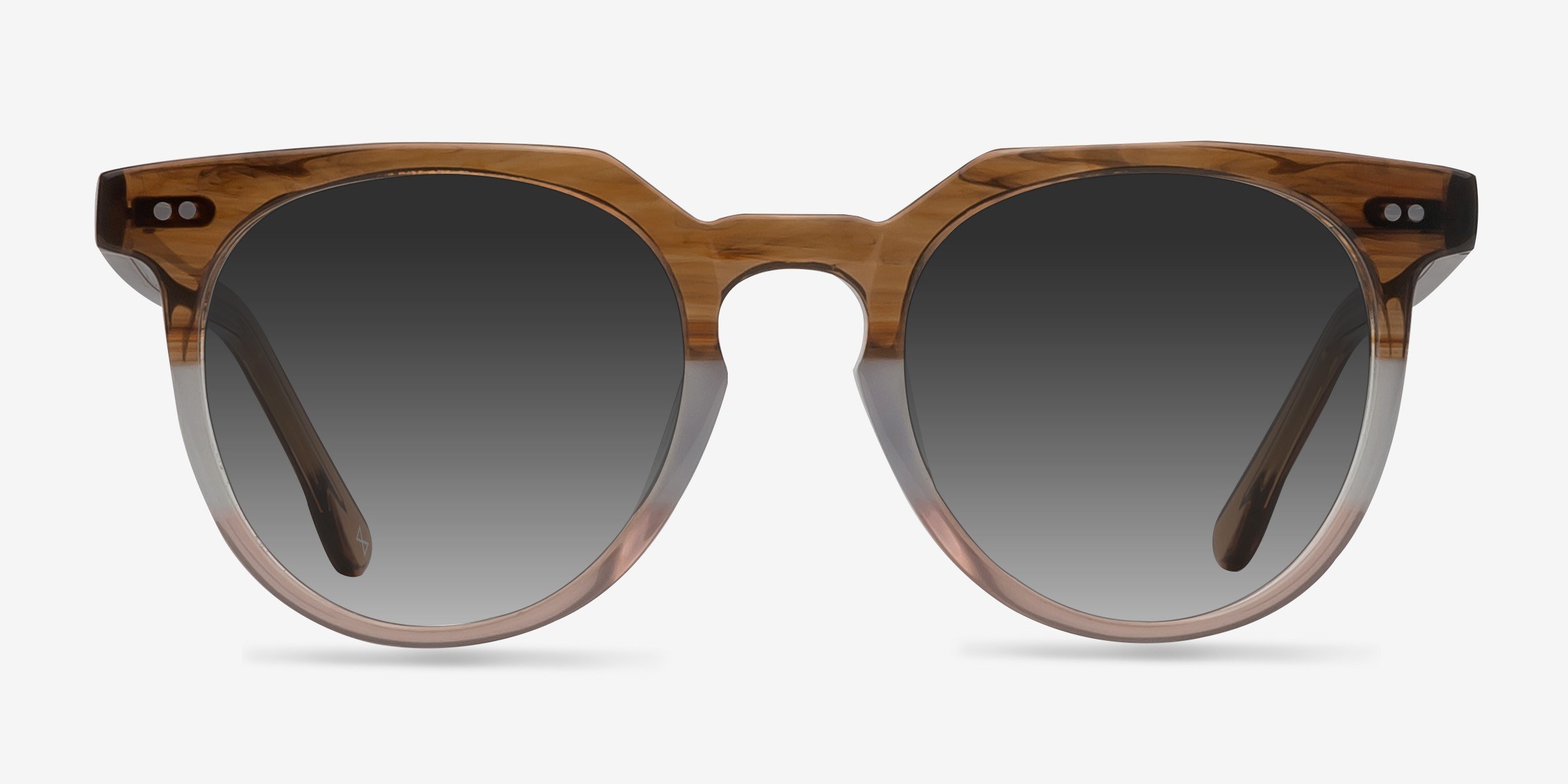 Shadow Neapolitan AcétateSoleil de Lunette de vue d'EyeBuyDirect, Vue de Face