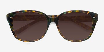  Brown Floral  Lune Noire -  Acetate Sunglasses