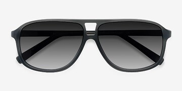 Matte Gray Bart -  Acetate Sunglasses