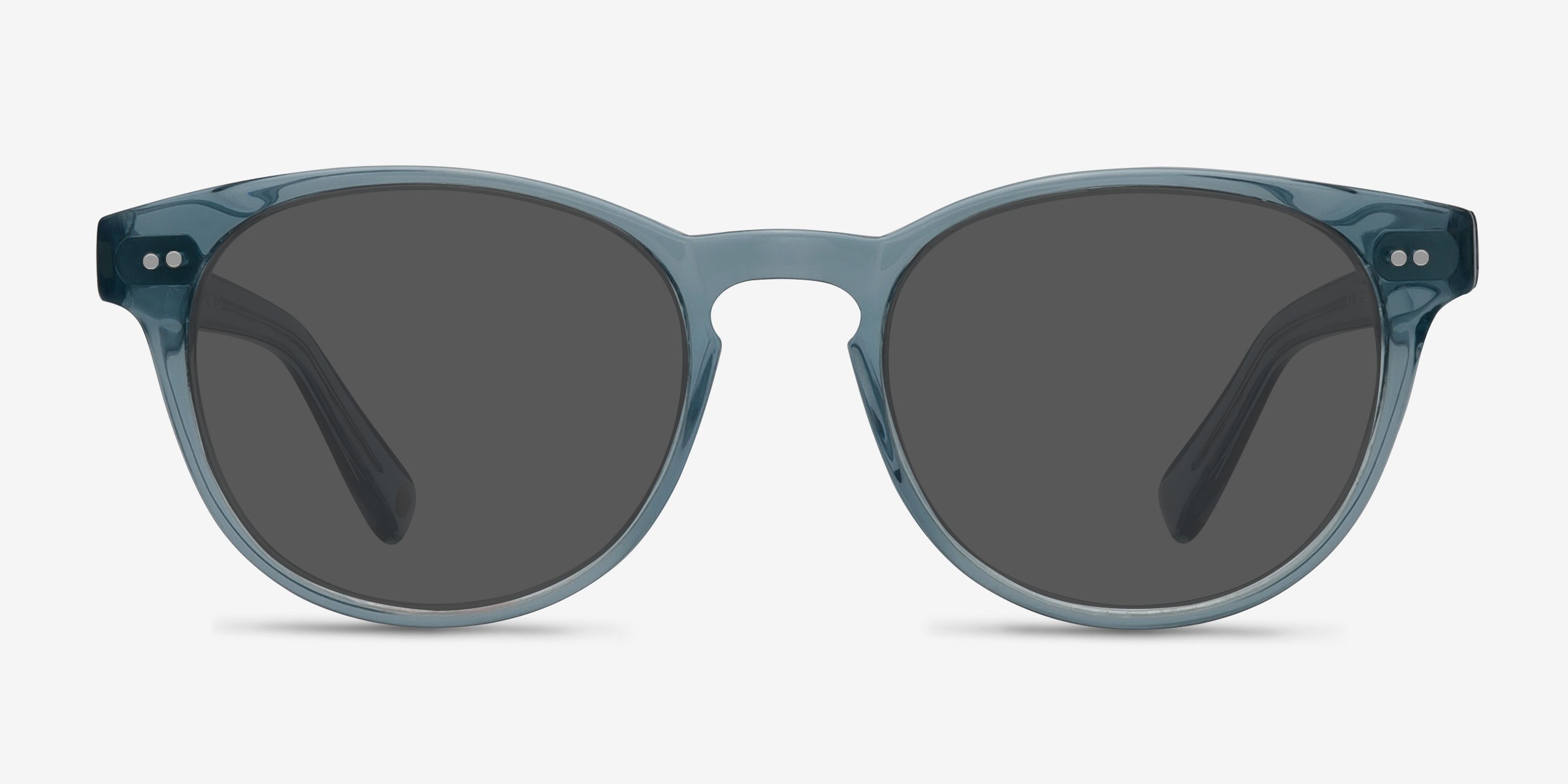 Till Dawn Clear Blue AcétateSoleil de Lunette de vue d'EyeBuyDirect, Vue de Face