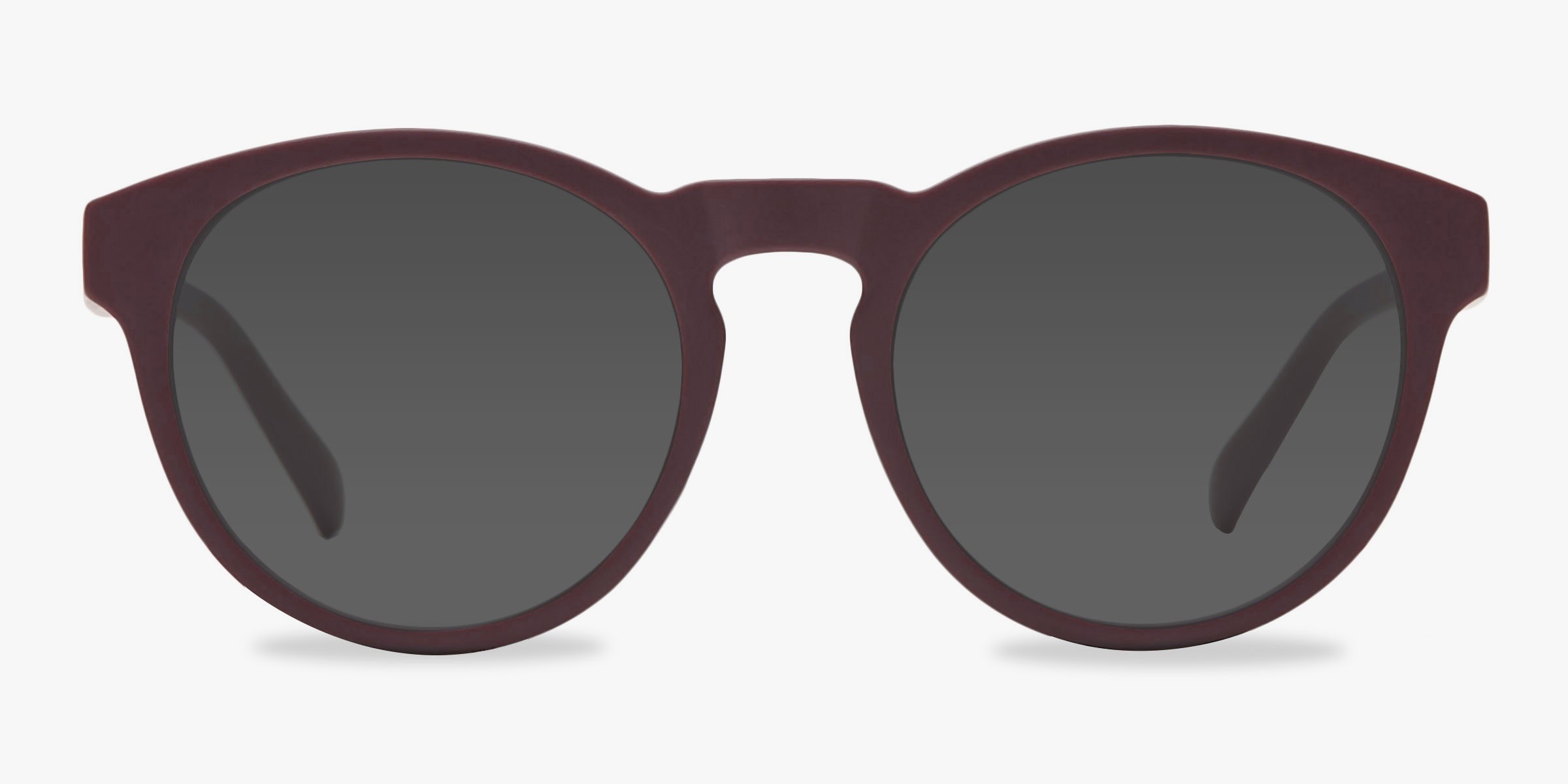 Taylor Marsala PlastiqueSoleil de Lunette de vue d'EyeBuyDirect, Vue de Face