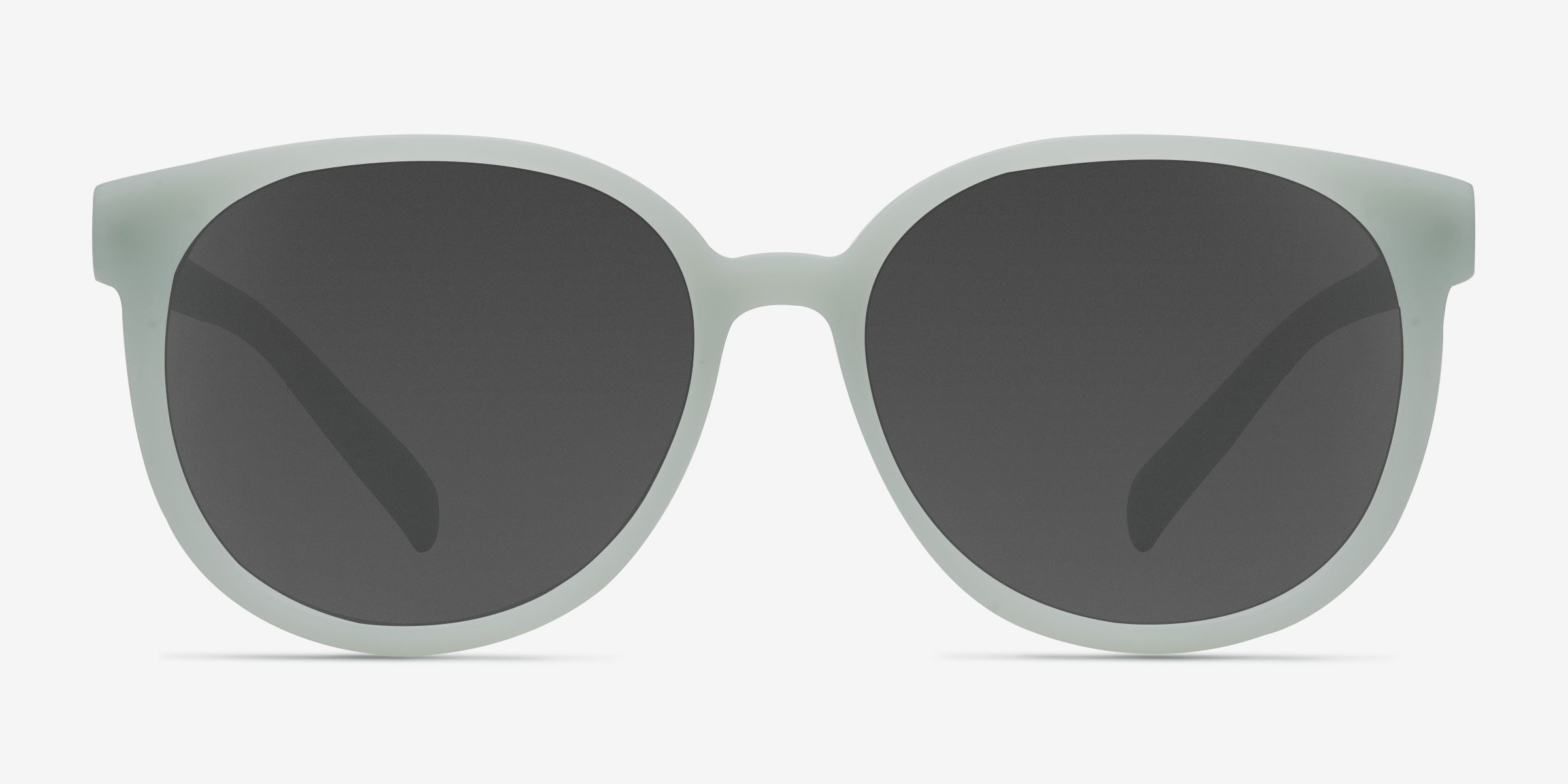 Dundee Bleu pâle PlastiqueSoleil de Lunette de vue d'EyeBuyDirect, Vue de Face