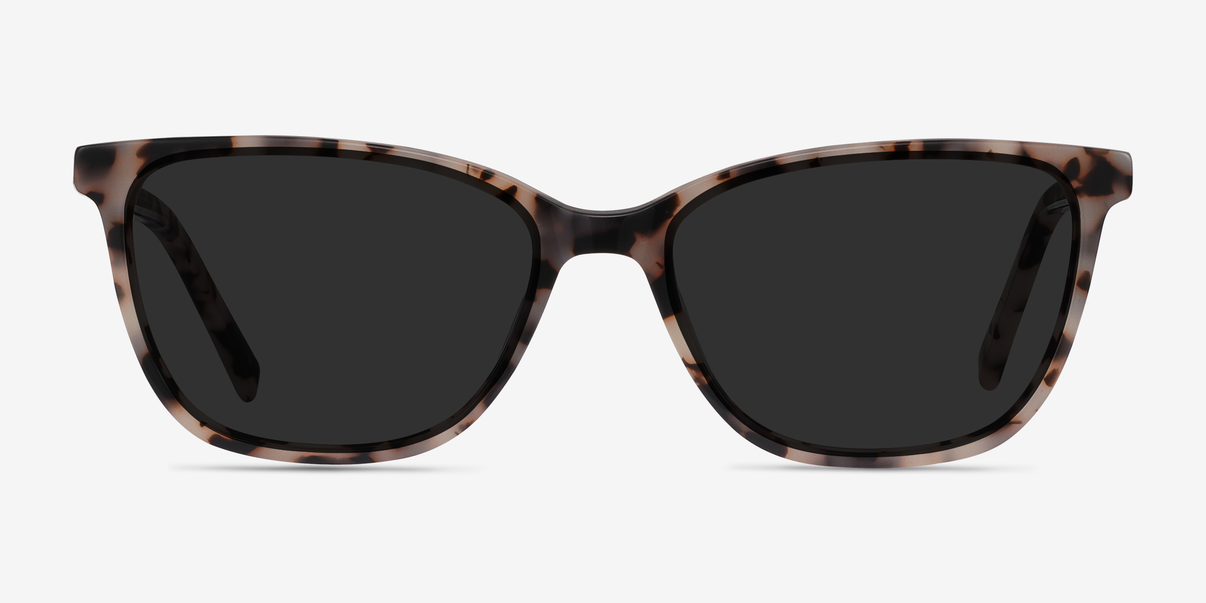 Halle Écailles AcétateSoleil de Lunette de vue d'EyeBuyDirect, Vue de Face