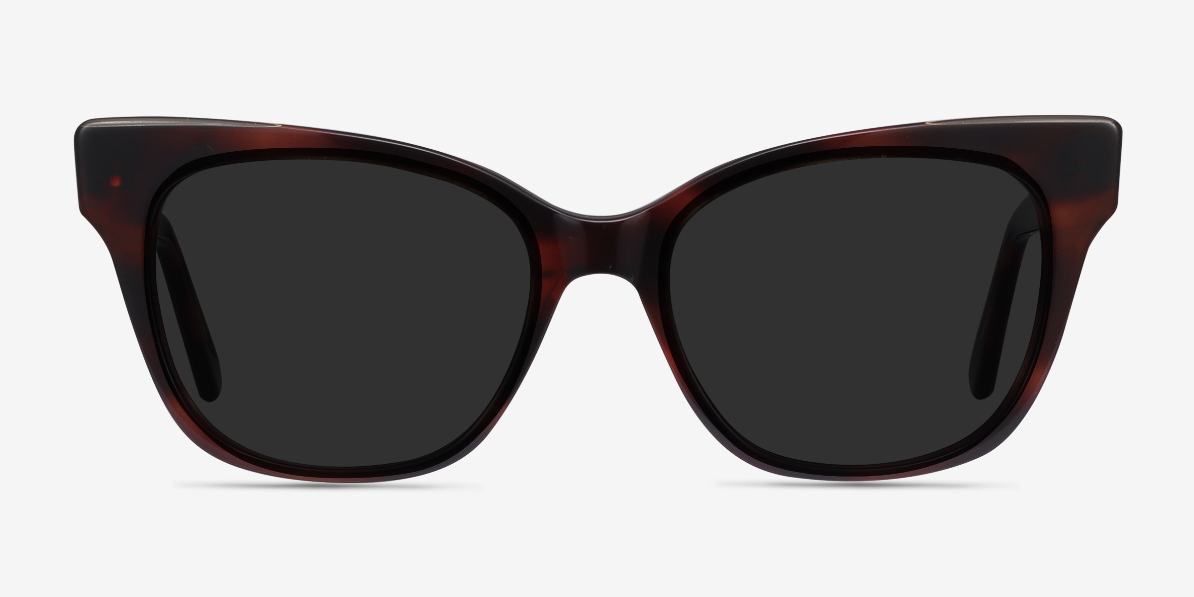 Sun Cachet Écailles AcétateSoleil de Lunette de vue d'EyeBuyDirect, Vue de Face