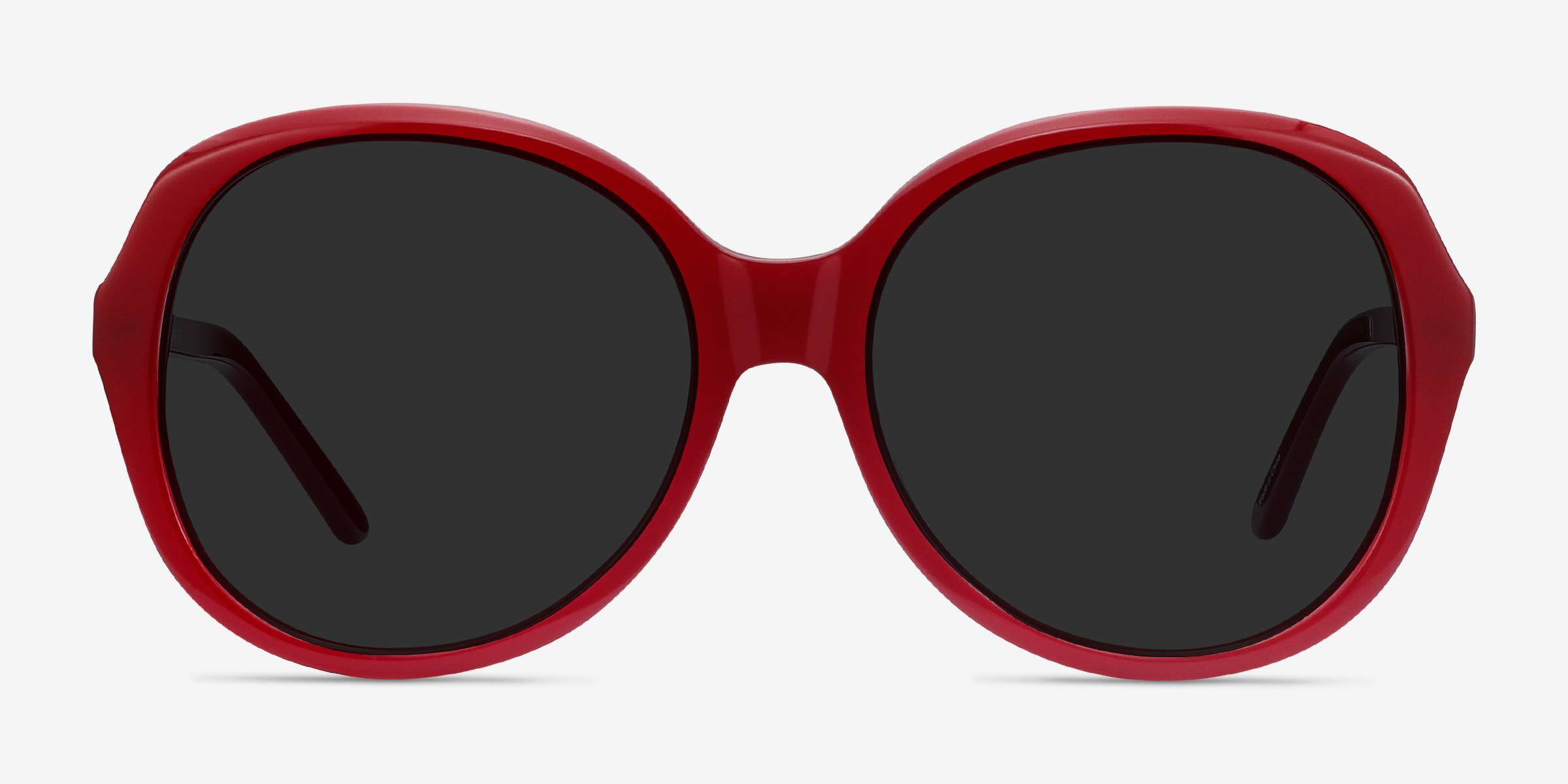 Sheila Burgundy AcétateSoleil de Lunette de vue d'EyeBuyDirect, Vue de Face