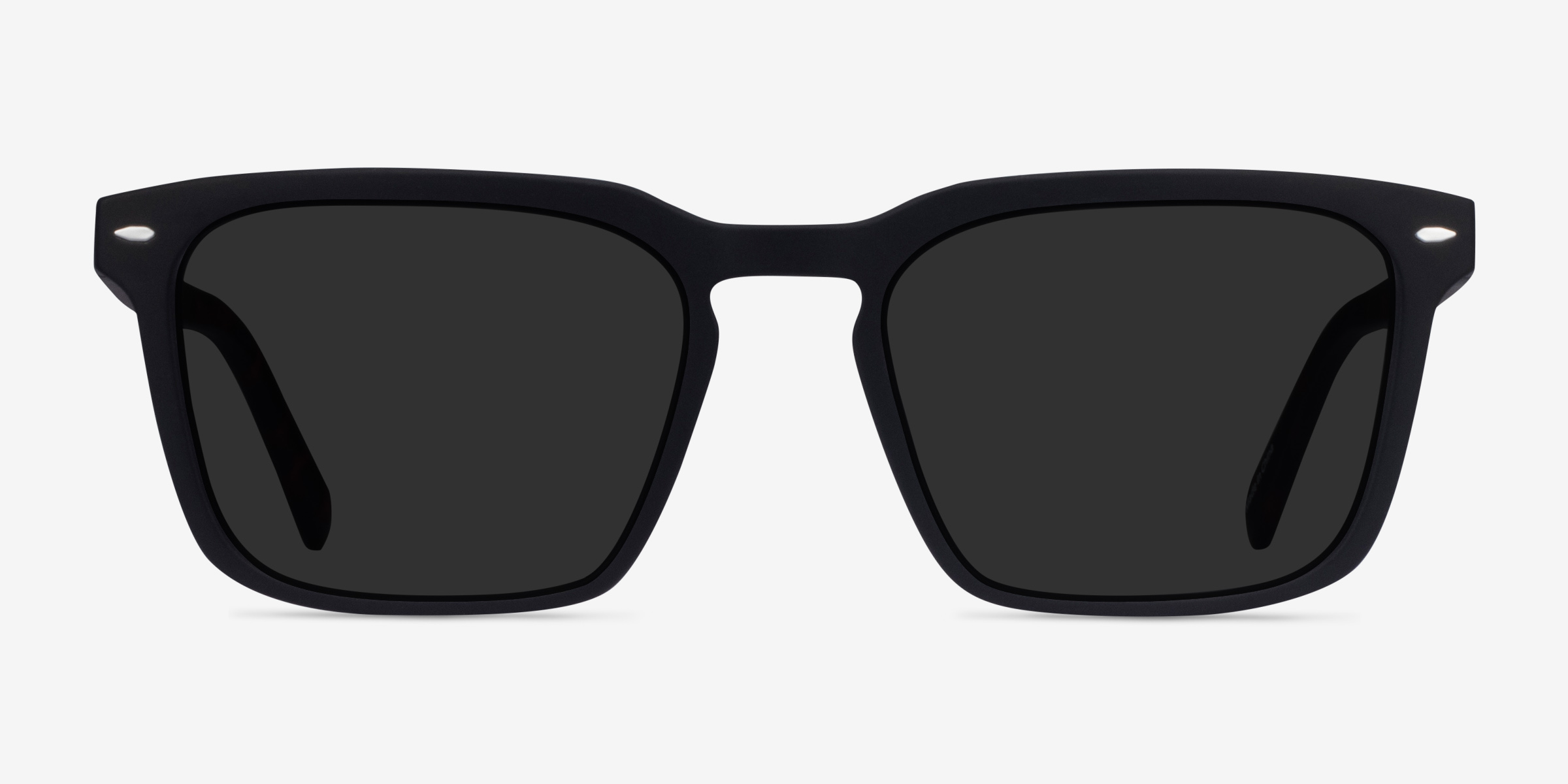 Lagoon Basalt & Warm Tortoise PlastiqueSoleil de Lunette de vue d'EyeBuyDirect, Vue de Face