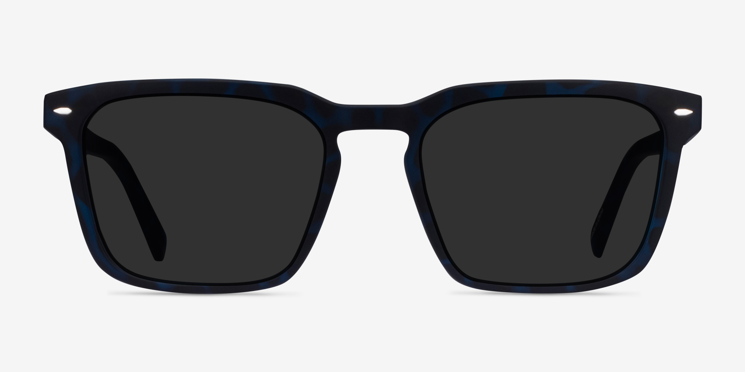 Lagoon Abyssal Tortoise PlastiqueSoleil de Lunette de vue d'EyeBuyDirect, Vue de Face