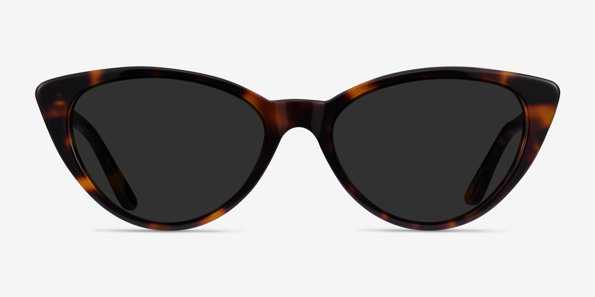 Jolie Écailles AcétateSoleil de Lunette de vue d'EyeBuyDirect, Vue de Face