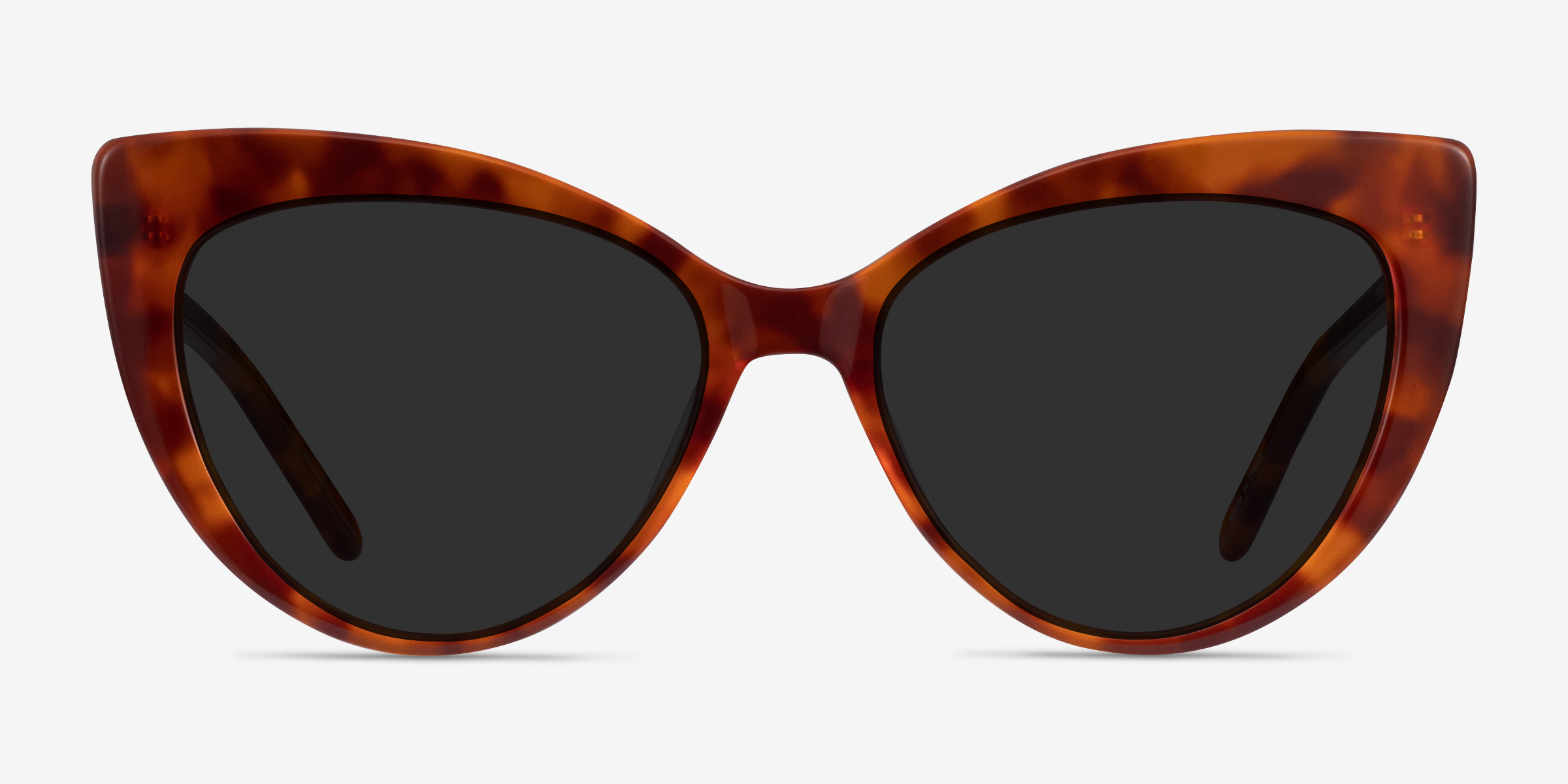 Holiday Brown Tortoise AcétateSoleil de Lunette de vue d'EyeBuyDirect, Vue de Face