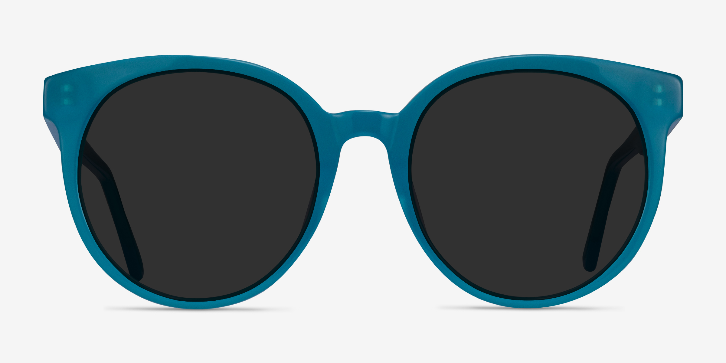 Lustre Aqua AcétateSoleil de Lunette de vue d'EyeBuyDirect, Vue de Face