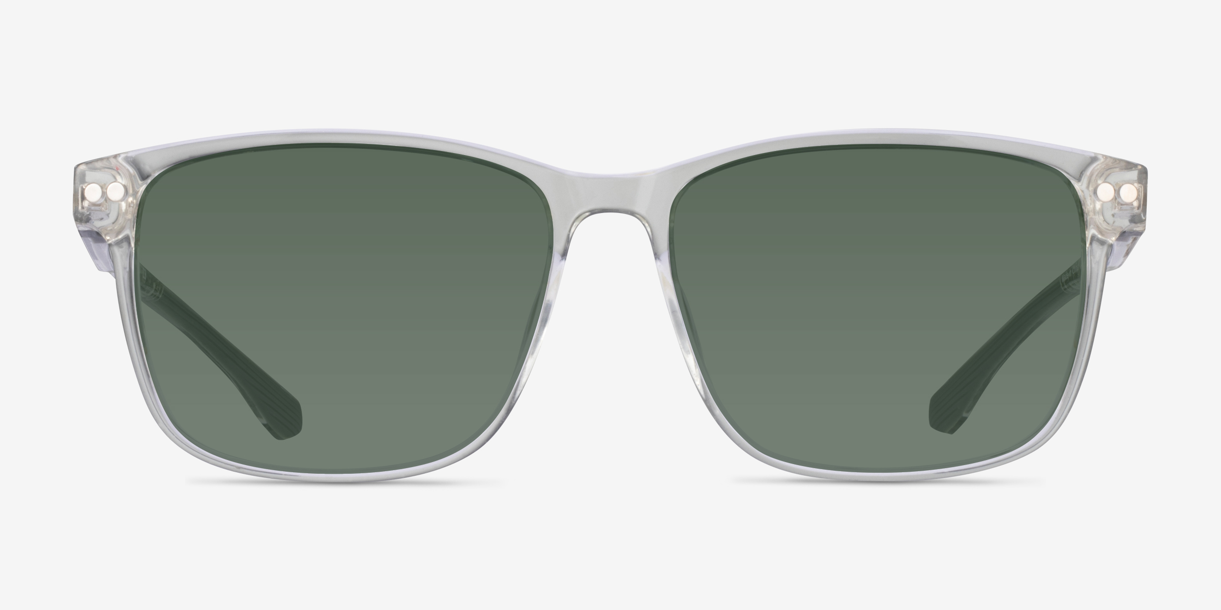 Verve Crystal PlastiqueSoleil de Lunette de vue d'EyeBuyDirect, Vue de Face