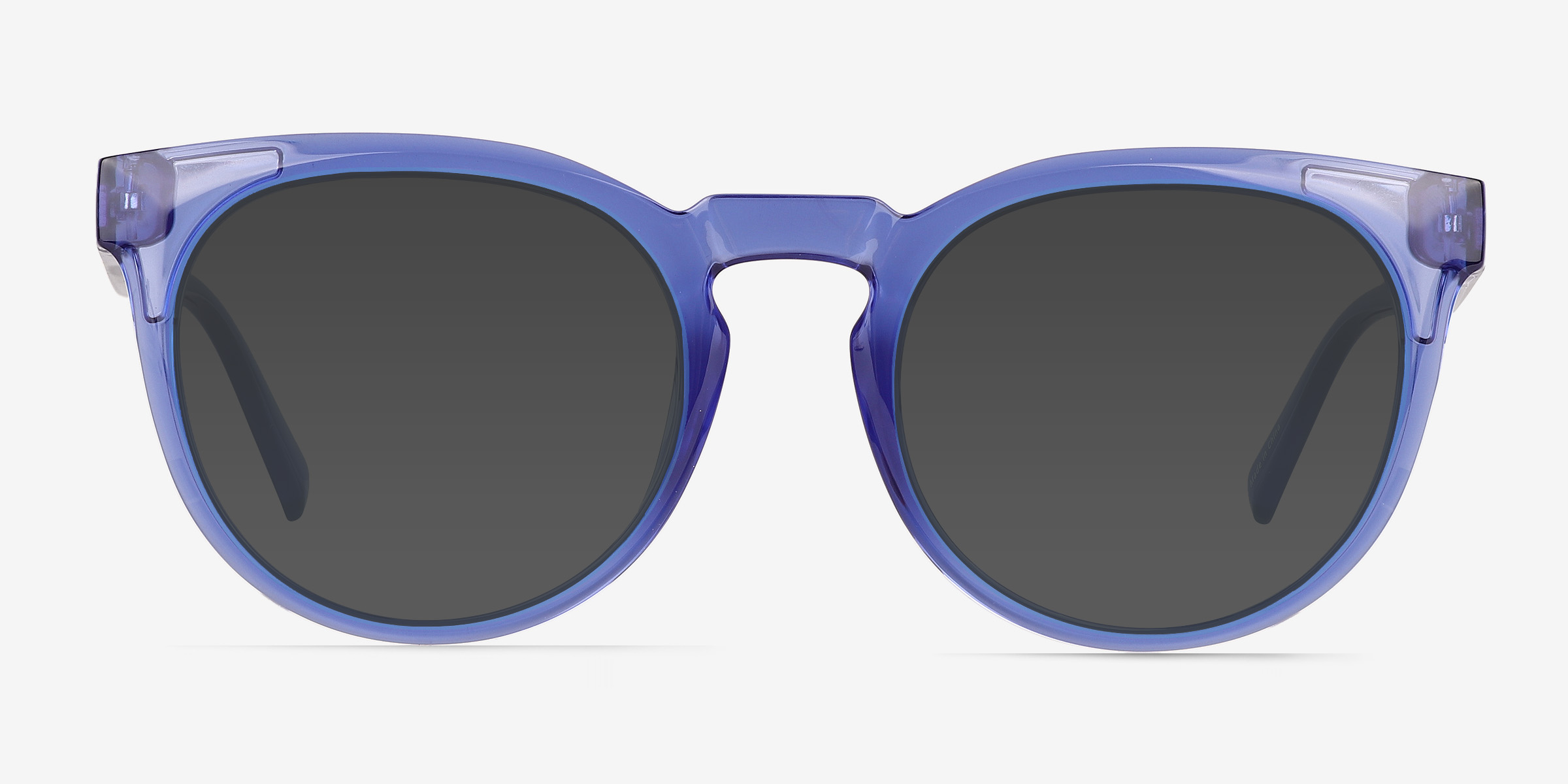 Spoondrift Crystal Blue PlastiqueSoleil de Lunette de vue d'EyeBuyDirect, Vue de Face