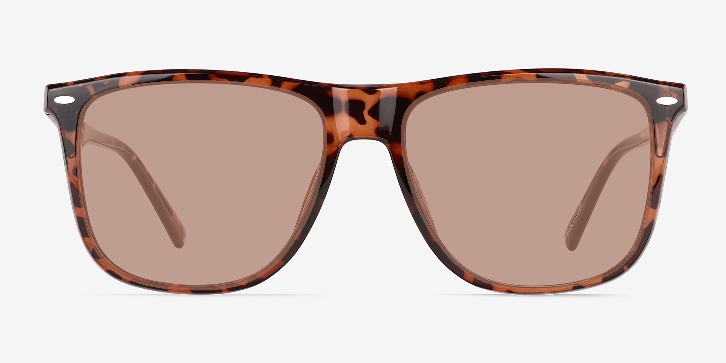 Rainfall Écailles PlastiqueSoleil de Lunette de vue d'EyeBuyDirect, Vue de Face