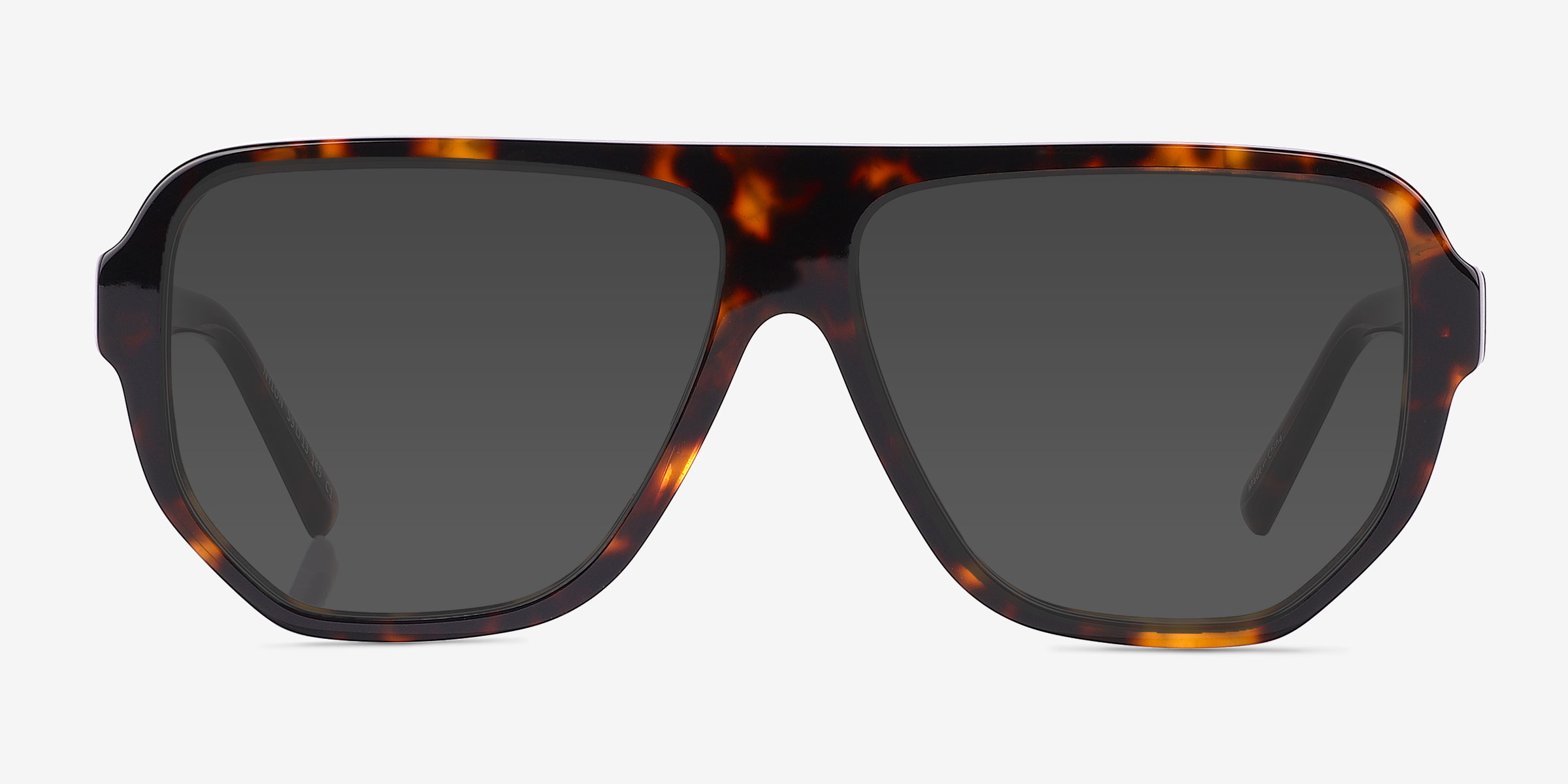 Nylon Écailles AcétateSoleil de Lunette de vue d'EyeBuyDirect, Vue de Face