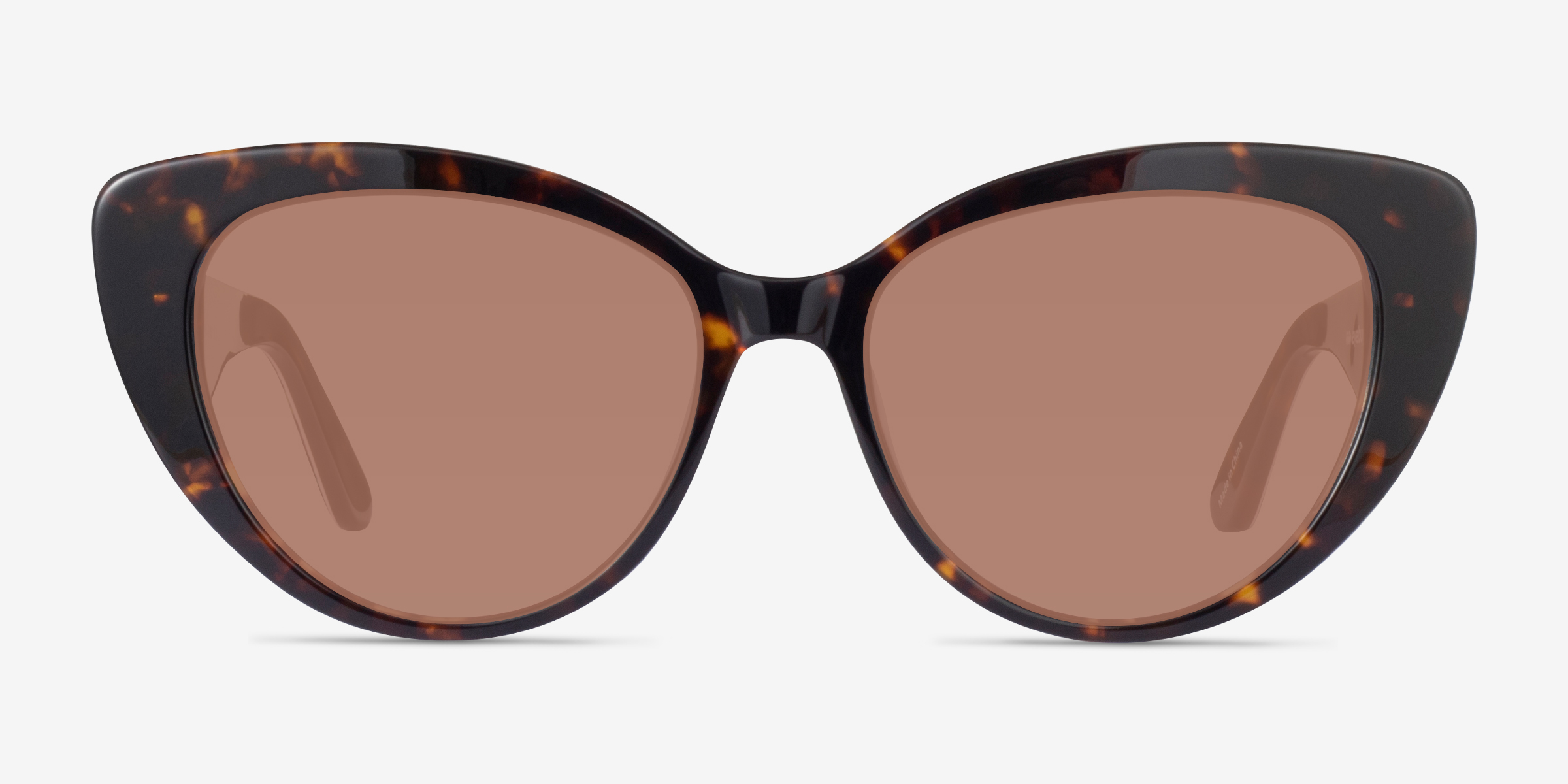 Gallery Écailles AcétateSoleil de Lunette de vue d'EyeBuyDirect, Vue de Face