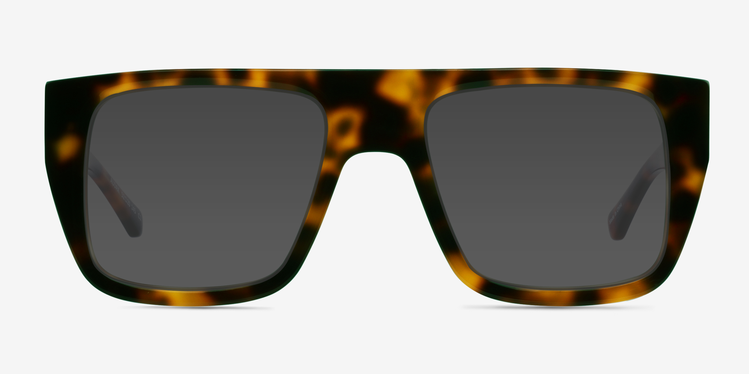 Audax Brown Tortoise AcétateSoleil de Lunette de vue d'EyeBuyDirect, Vue de Face