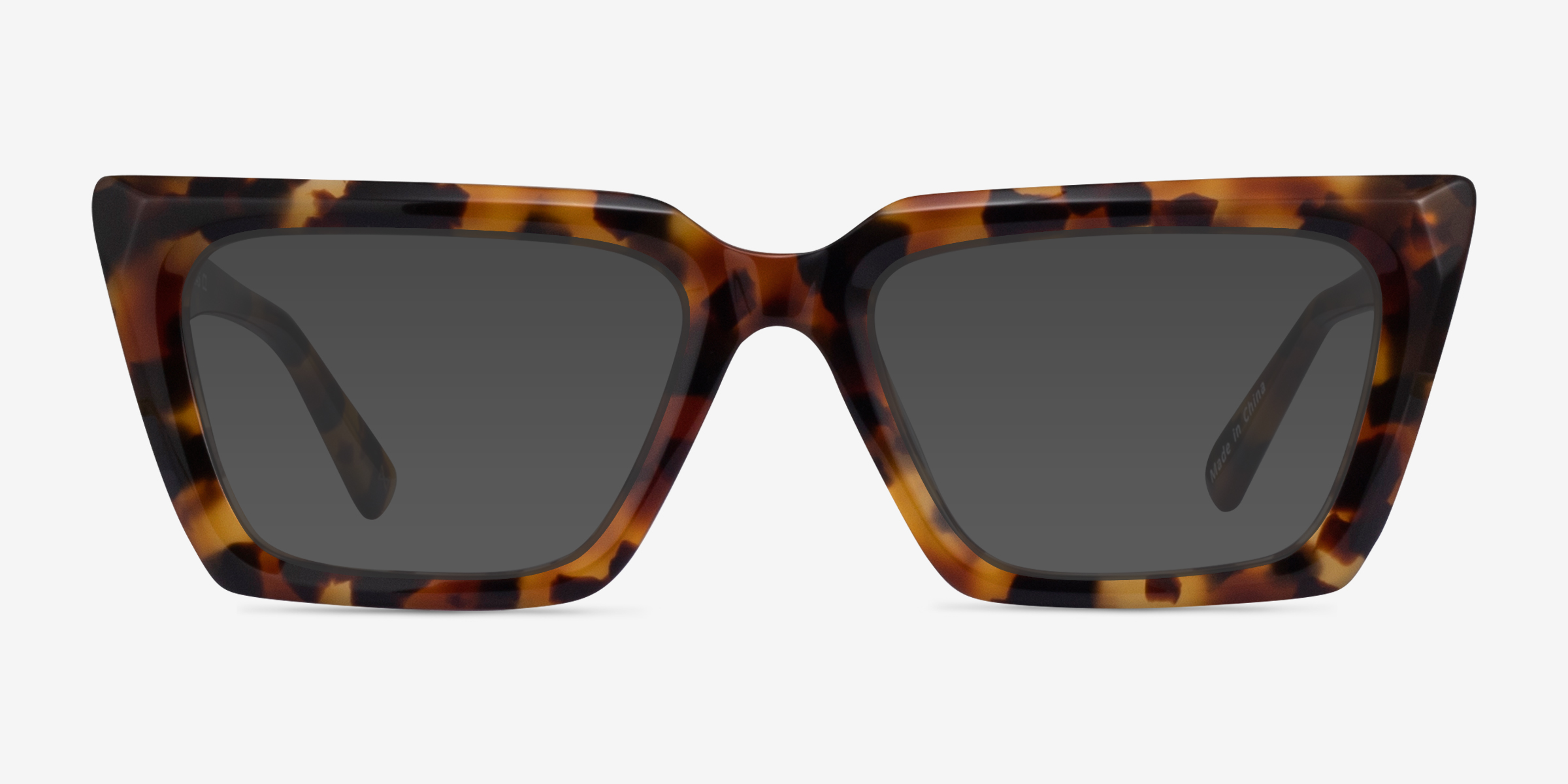 Yara Écailles Éco-responsableSoleil de Lunette de vue d'EyeBuyDirect, Vue de Face