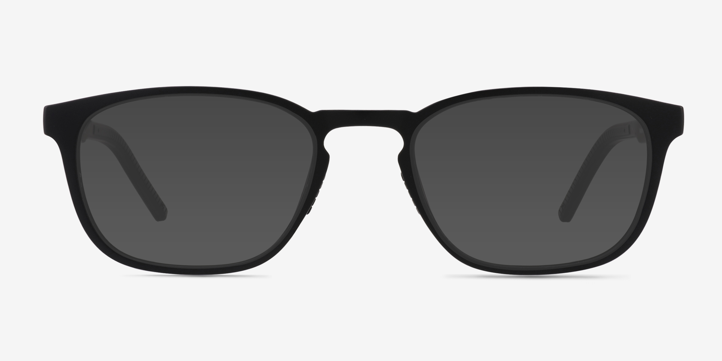 Propel Matte Black PlastiqueSoleil de Lunette de vue d'EyeBuyDirect, Vue de Face