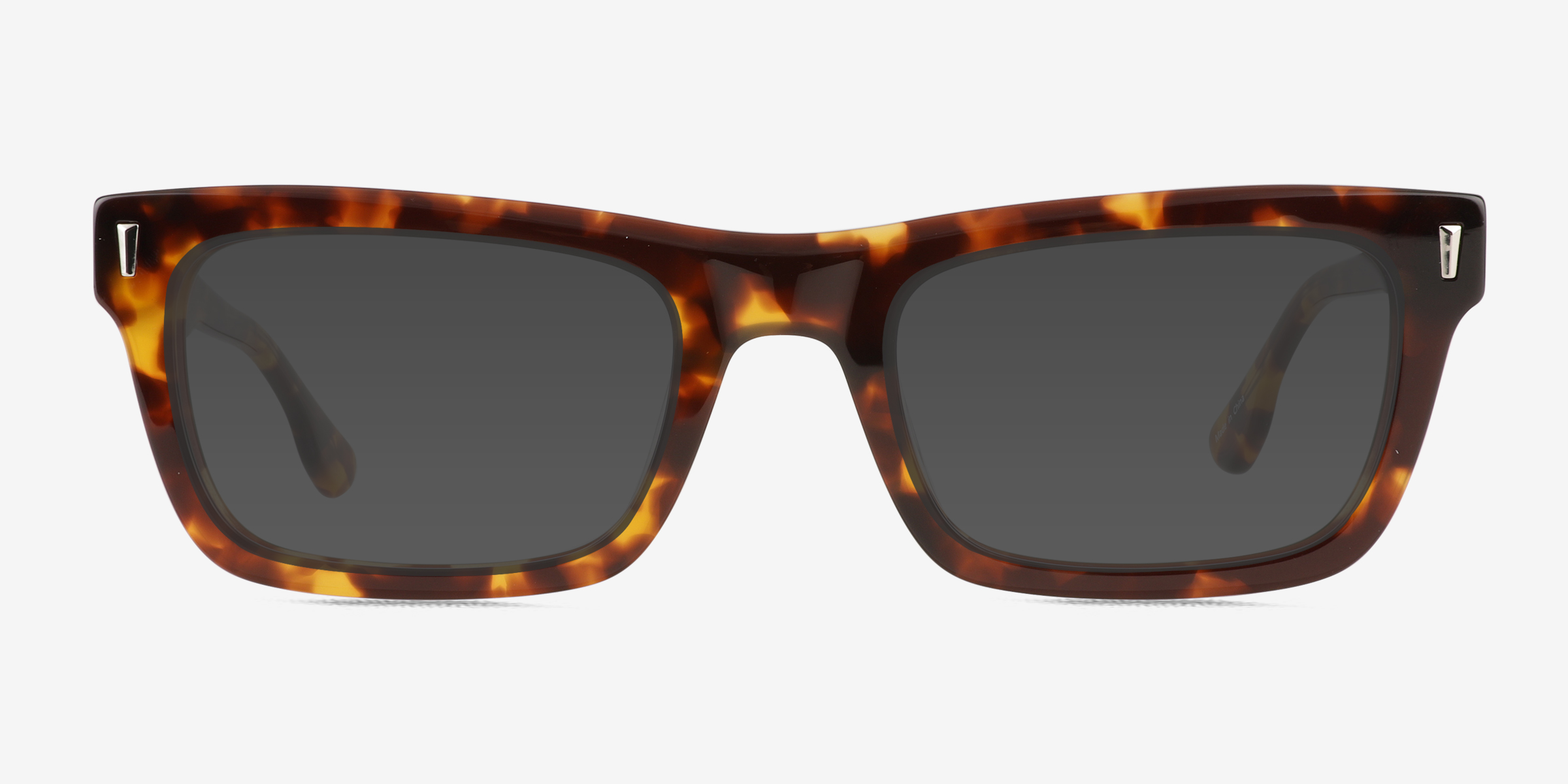 Emilio Écailles AcétateSoleil de Lunette de vue d'EyeBuyDirect, Vue de Face