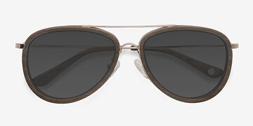 Brown Duke -  Metal Sunglasses