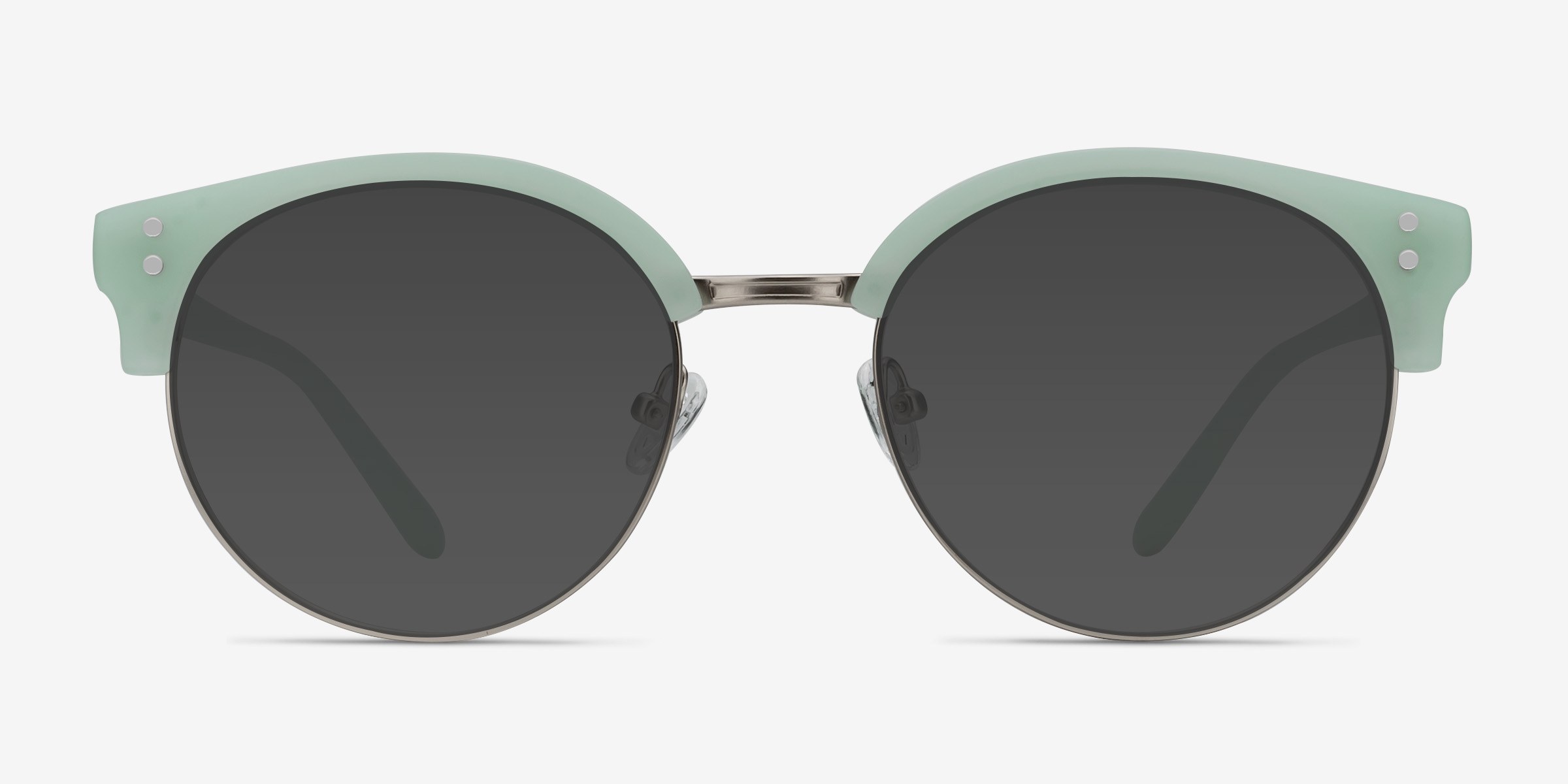 Samba Mint Frost Plastic-metalSoleil de Lunette de vue d'EyeBuyDirect, Vue de Face