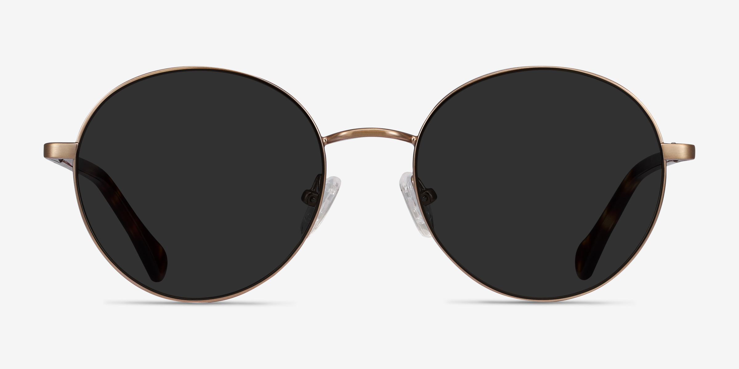 Grasp Bronze Acetate-metalSoleil de Lunette de vue d'EyeBuyDirect, Vue de Face