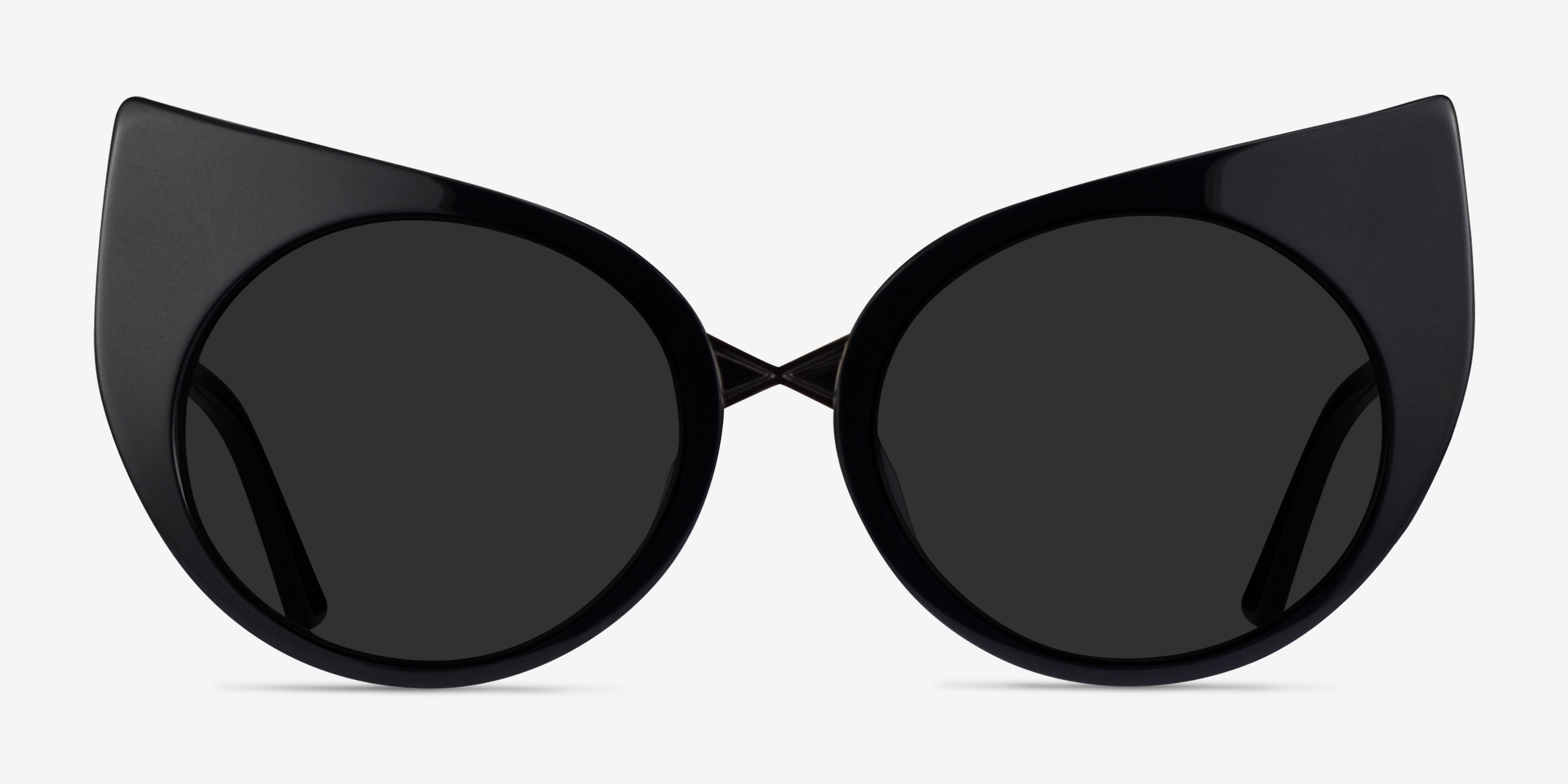 Birman Black Gold MétalSoleil de Lunette de vue d'EyeBuyDirect, Vue de Face