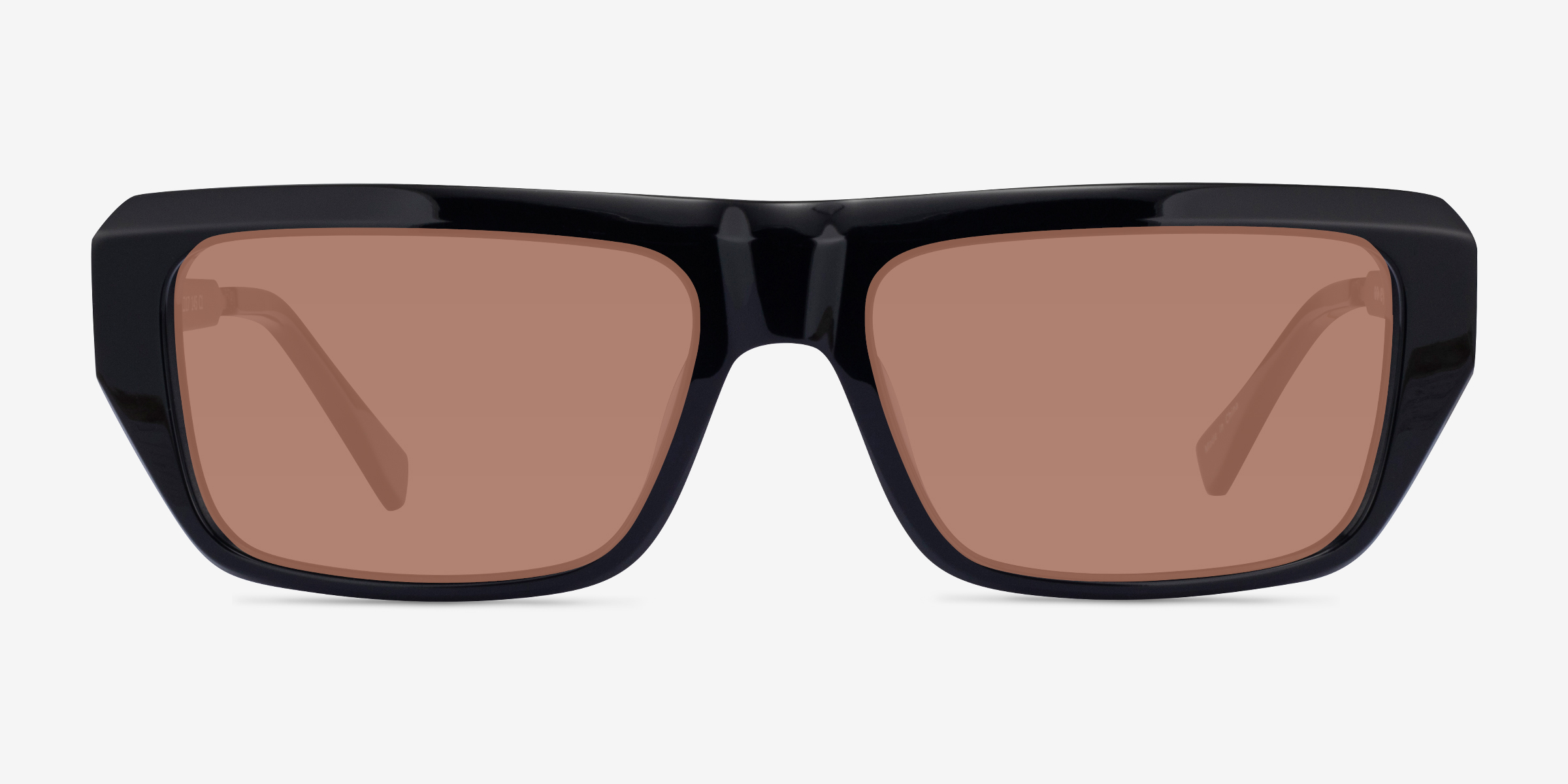 Valley Noir MétalSoleil de Lunette de vue d'EyeBuyDirect, Vue de Face