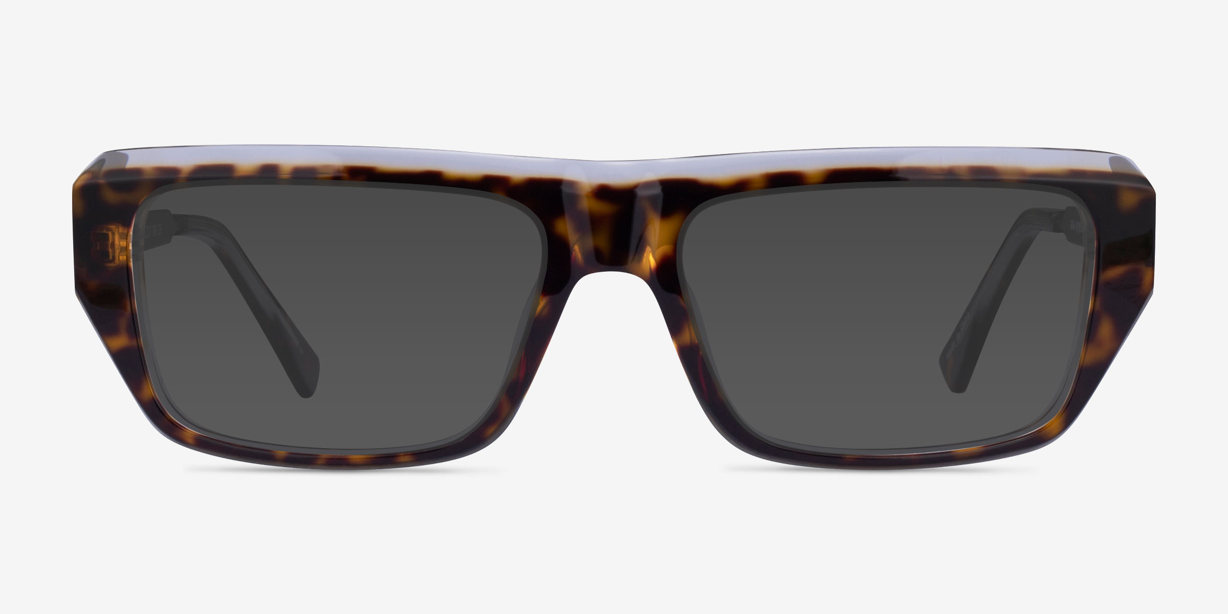 Valley Crystal Tortoise MétalSoleil de Lunette de vue d'EyeBuyDirect, Vue de Face