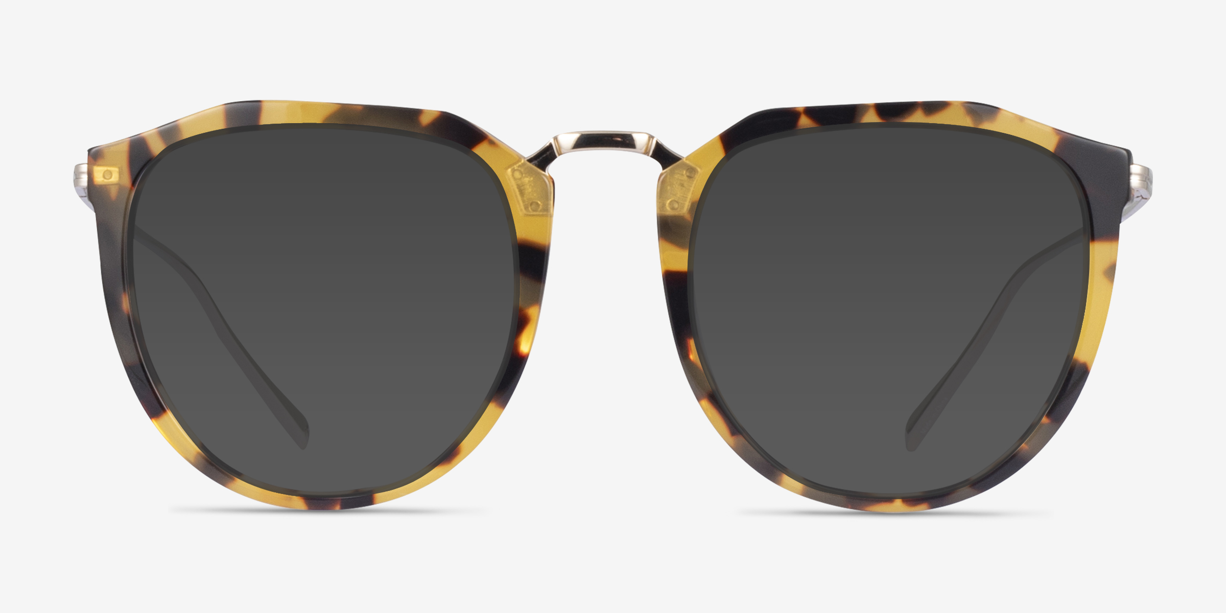 Succession Écailles MétalSoleil de Lunette de vue d'EyeBuyDirect, Vue de Face