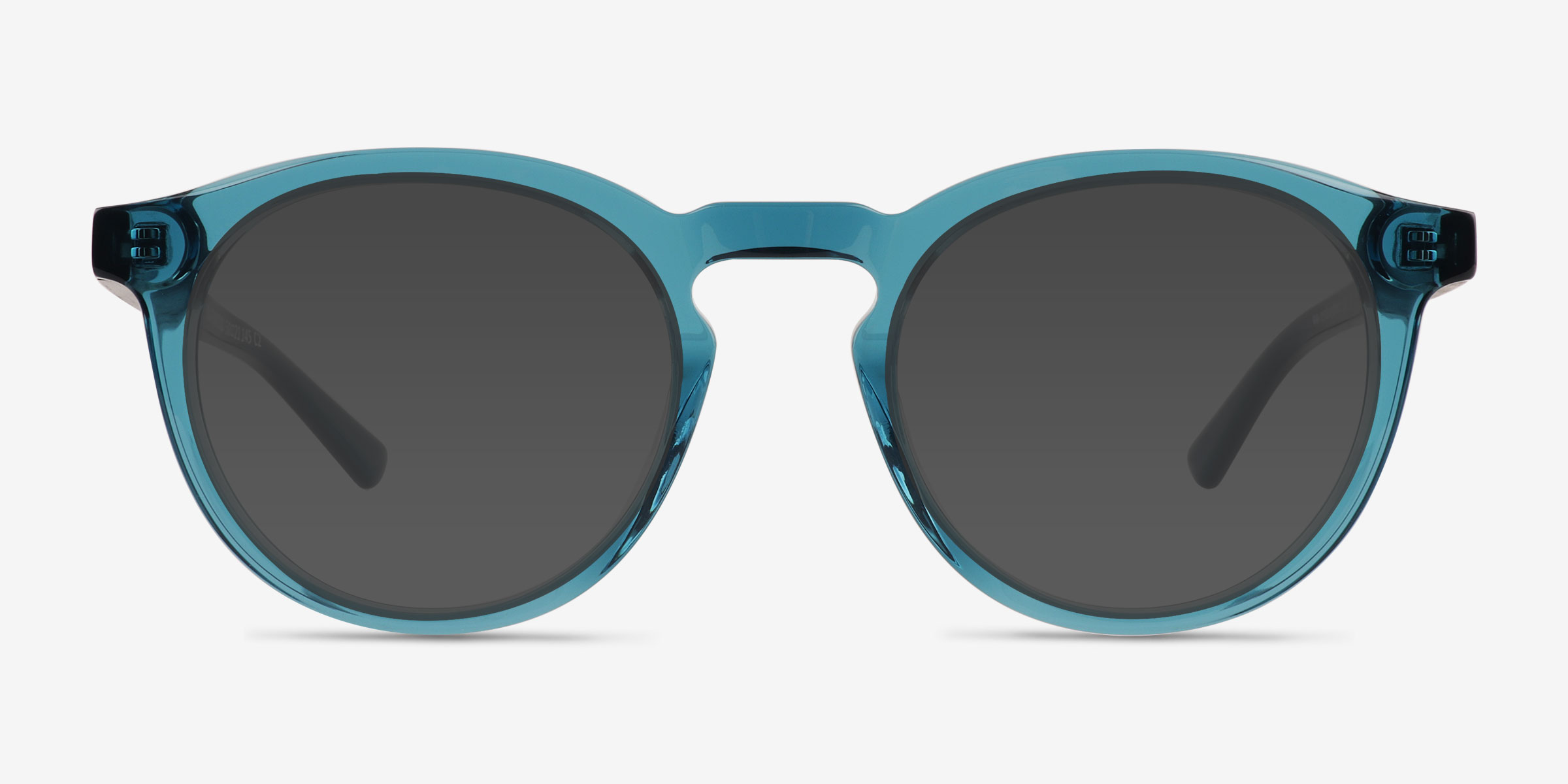 Blackwood Bleu Wood-textureSoleil de Lunette de vue d'EyeBuyDirect, Vue de Face