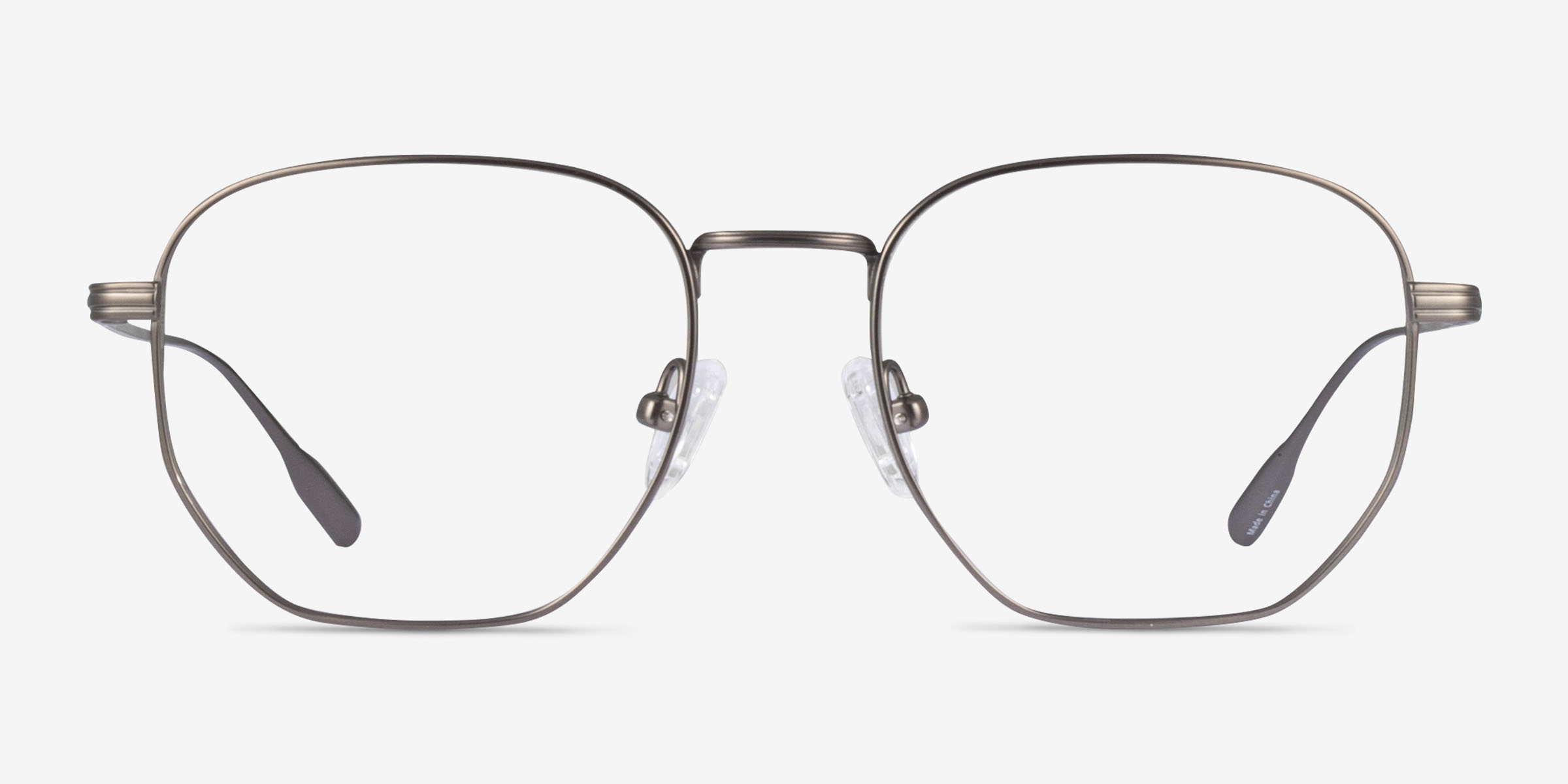 Lumi Bronze TitaniumMontures de lunettes de vue d'EyeBuyDirect, Vue de Face