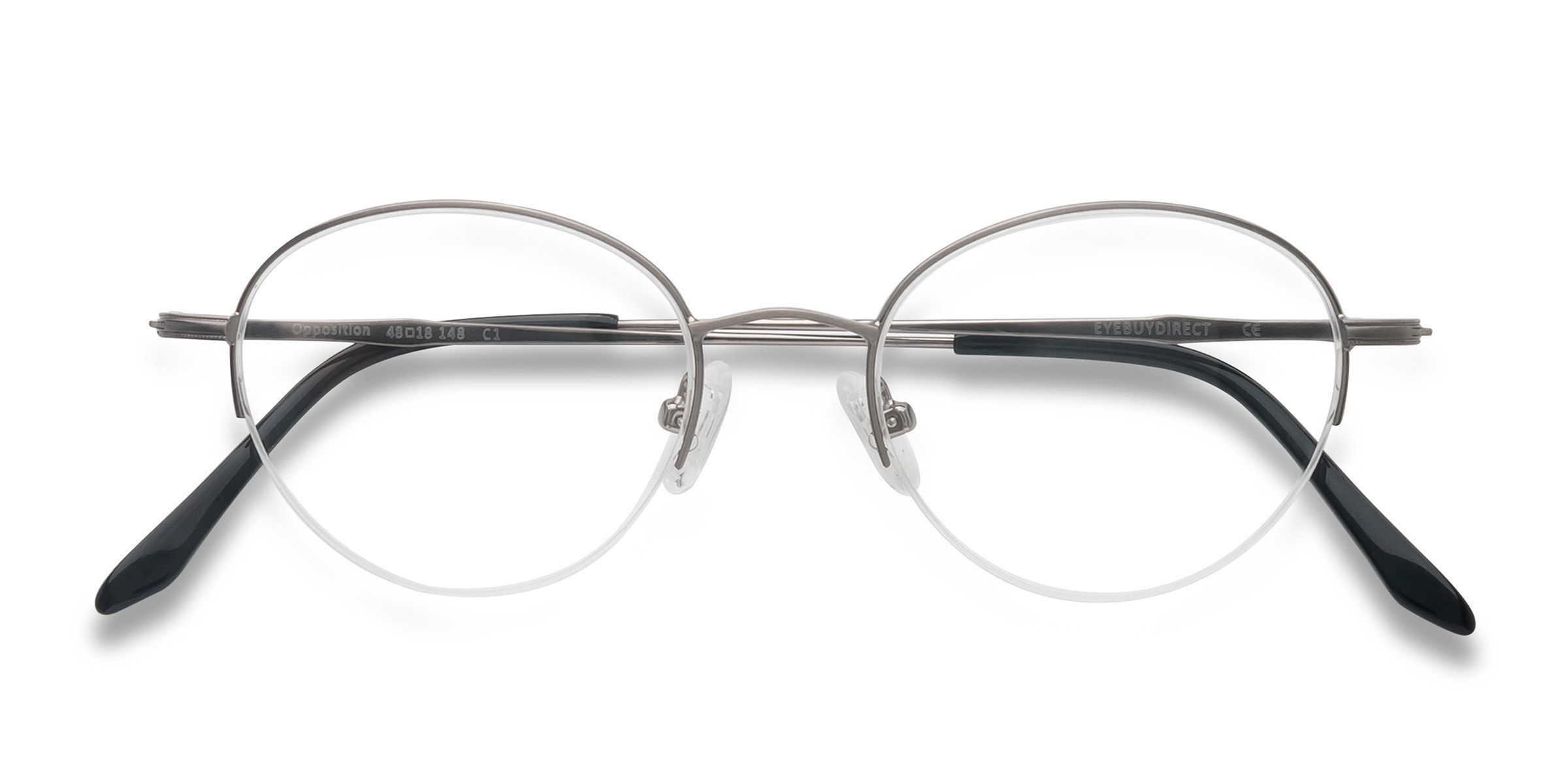 Gunmetal Opposition -  Metal Eyeglasses