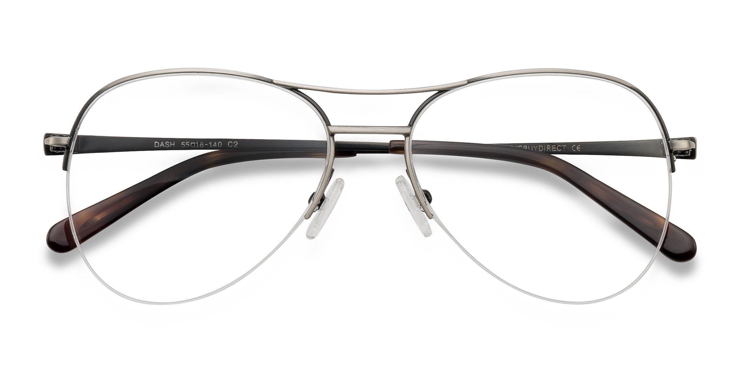 Gunmetal Dash -  Métal Lunettes de vue