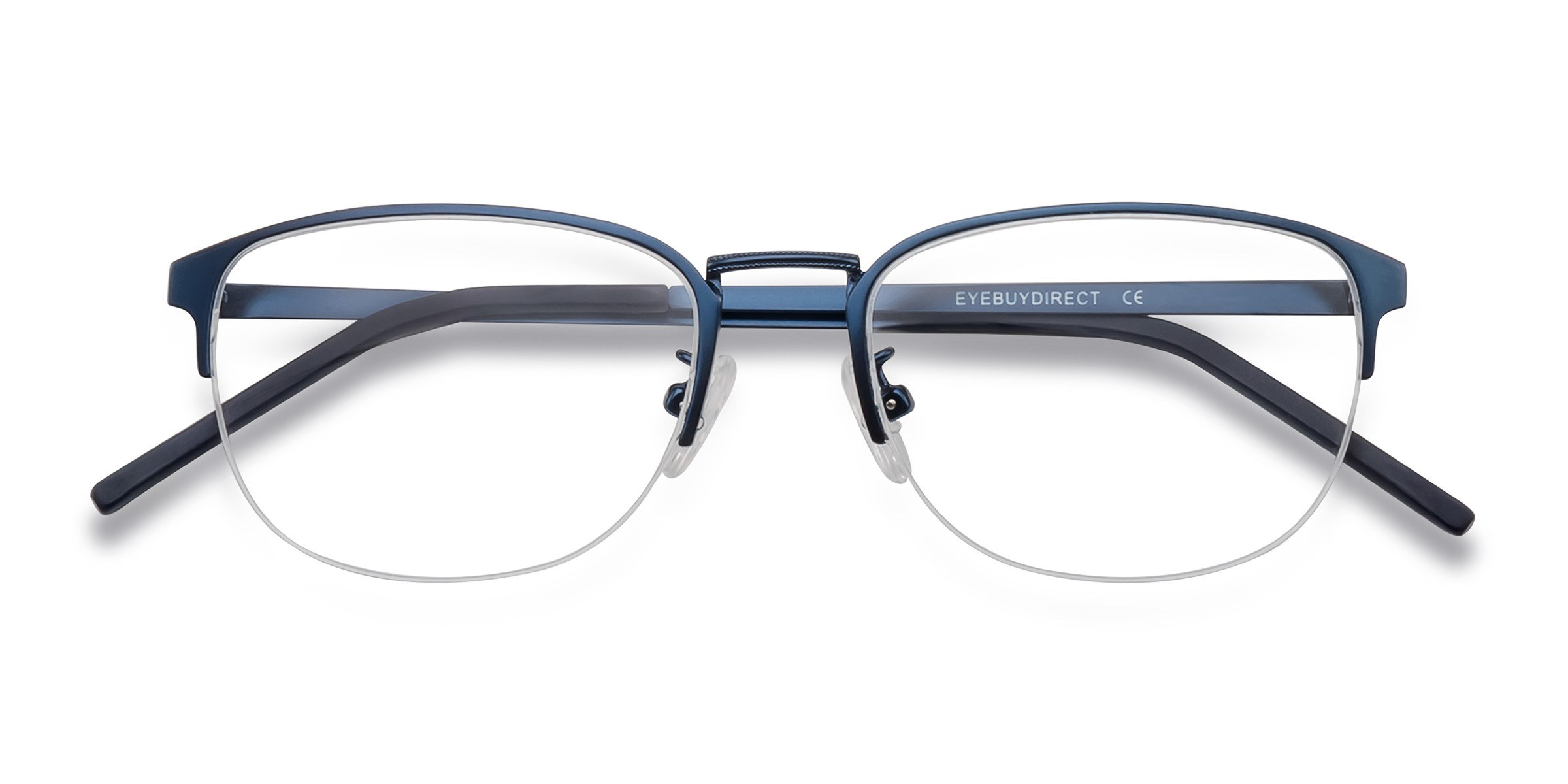 Navy Silox -  Metal Eyeglasses
