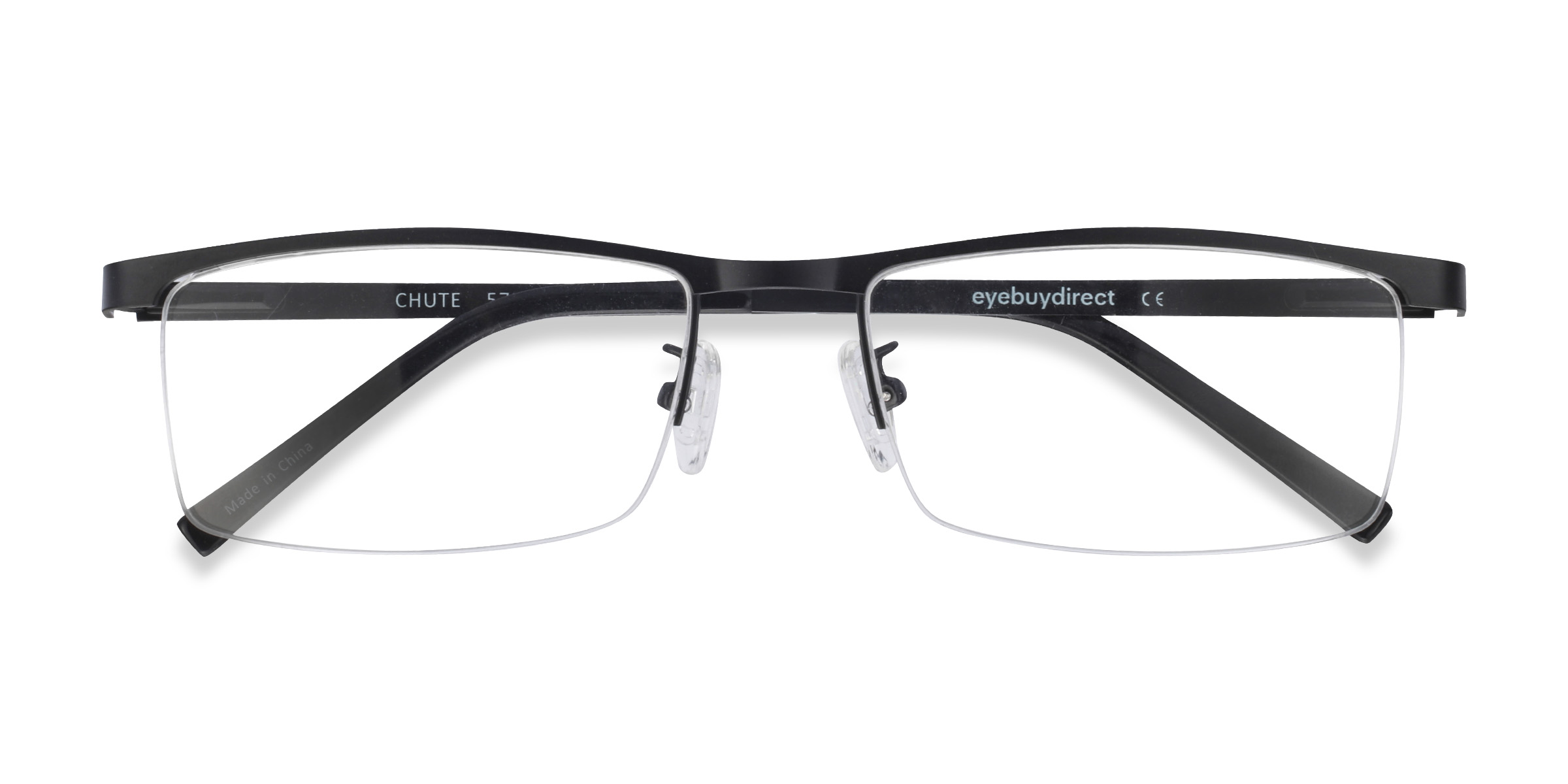 Black Chute -  Metal Eyeglasses