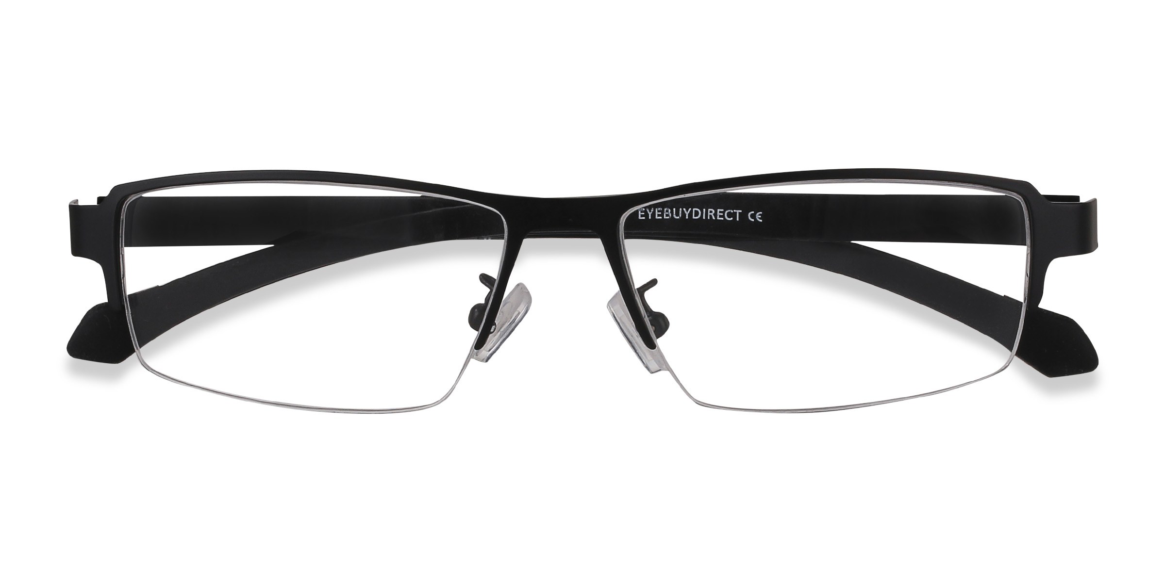 Noir Lewis -  Métal Lunettes de vue