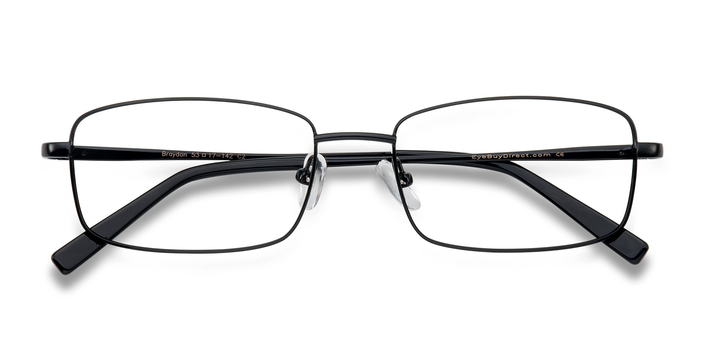 Black Braydon -  Metal Eyeglasses