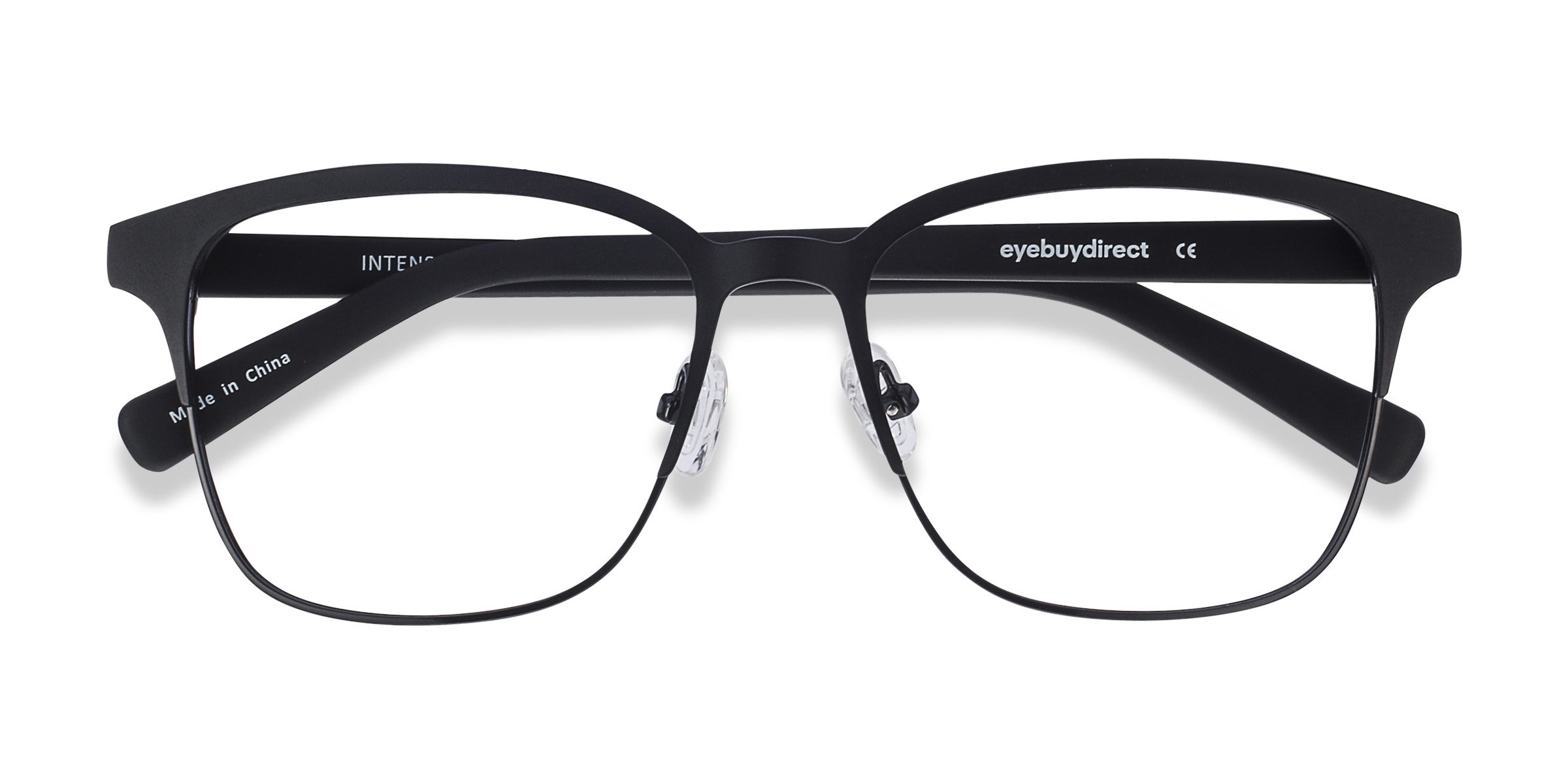 Matte Black Intense - Acetate-metal Lunettes de vue