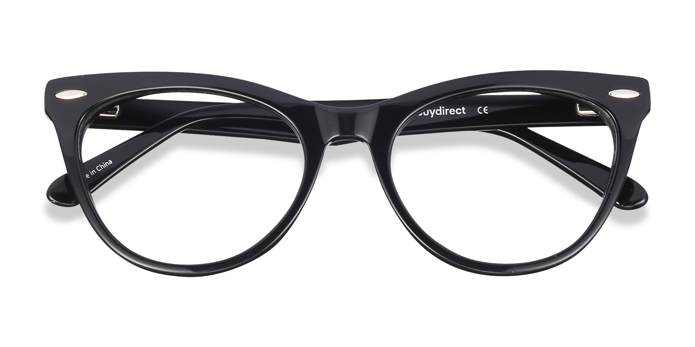 Black Anika -  Acetate Eyeglasses
