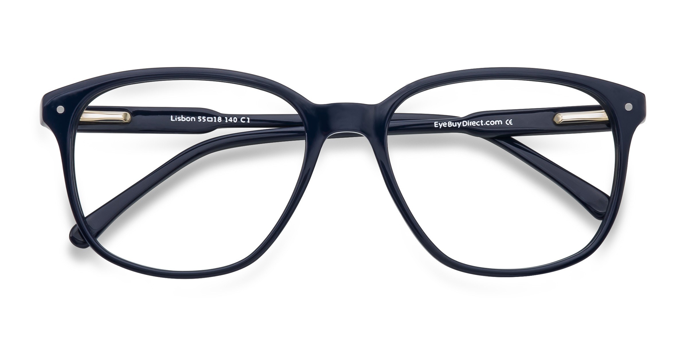 Navy Lisbon -  Acetate Eyeglasses