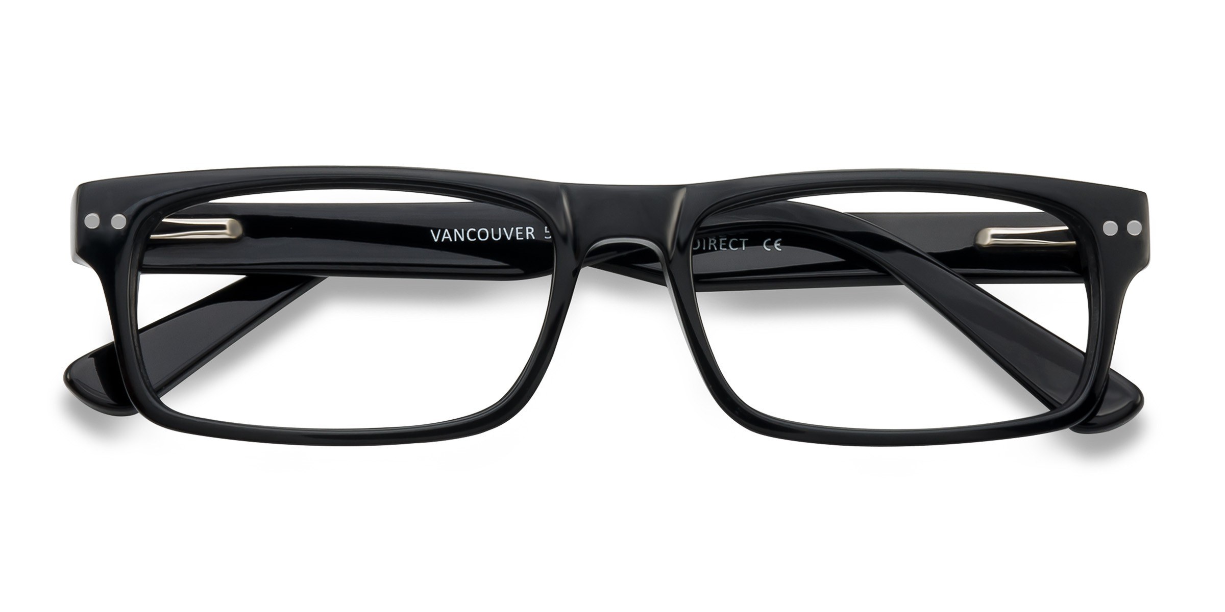 Noir Vancouver -  Acétate Lunettes de vue