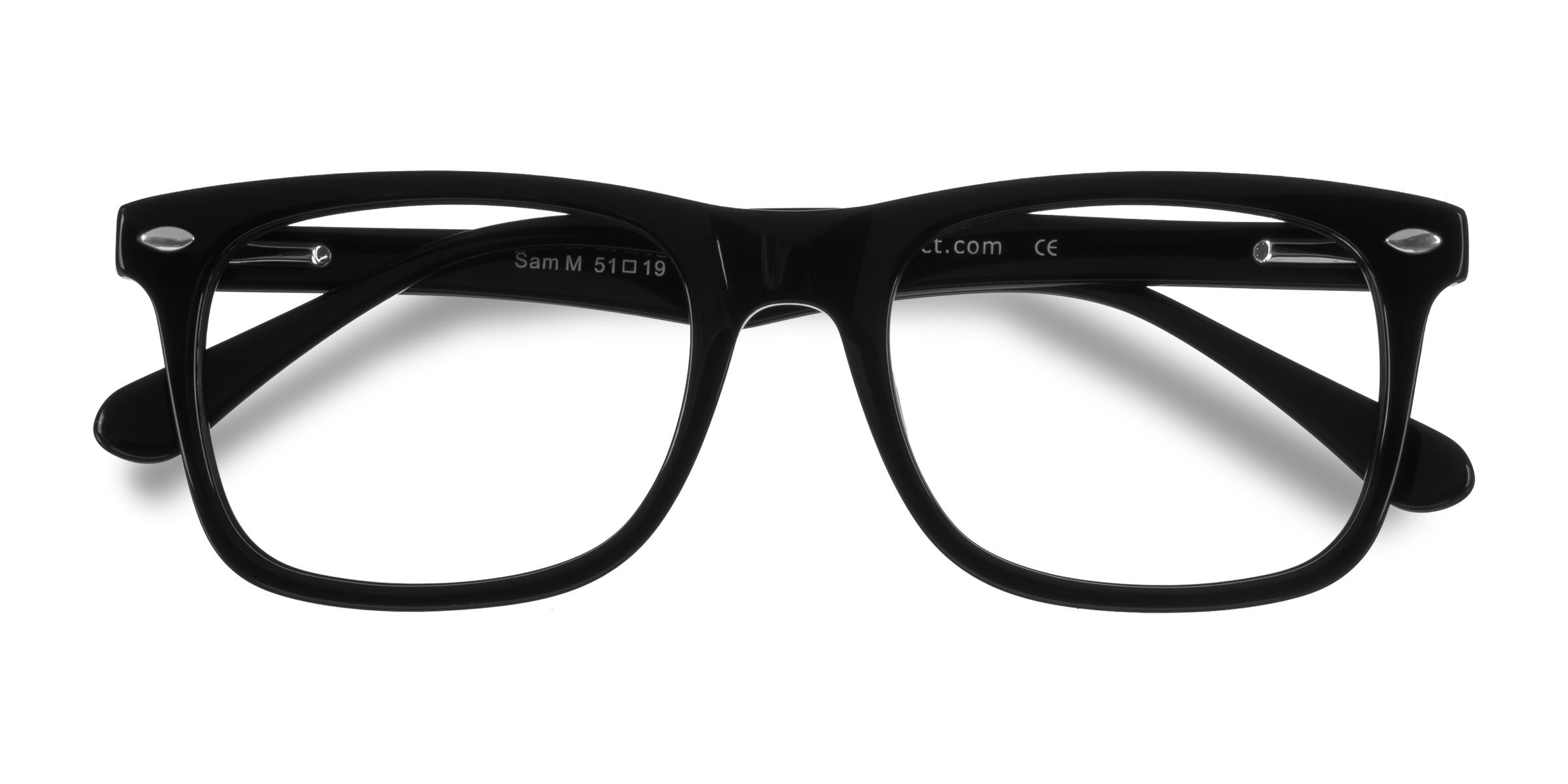 Noir Sam -  Acétate Lunettes de vue