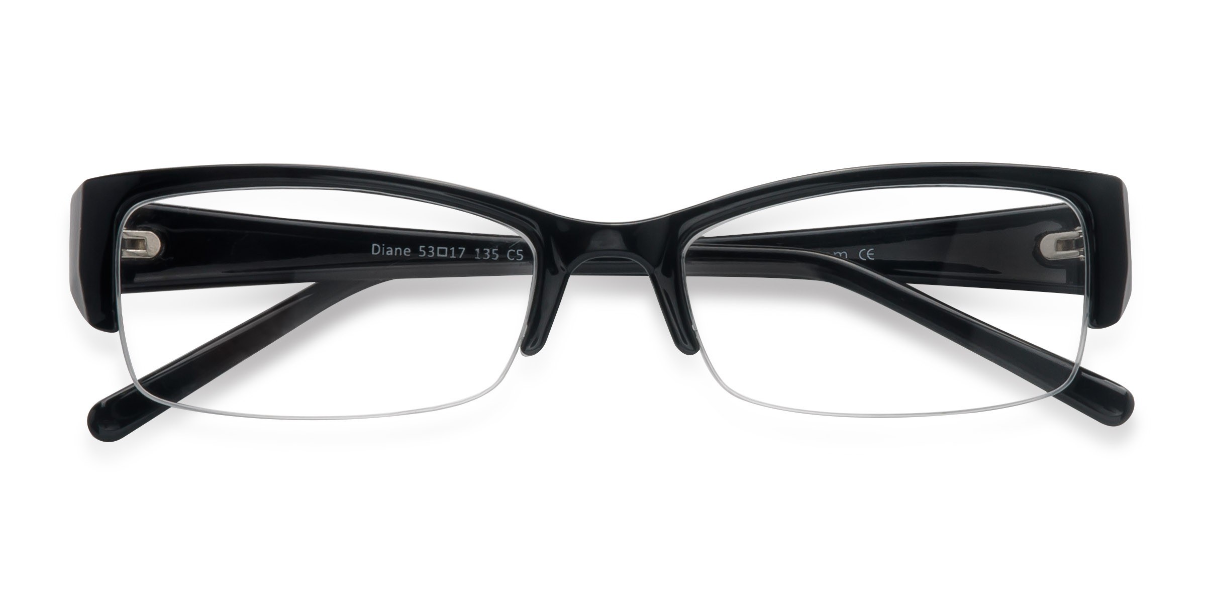  Black  Diane -  Plastique Lunettes de vue